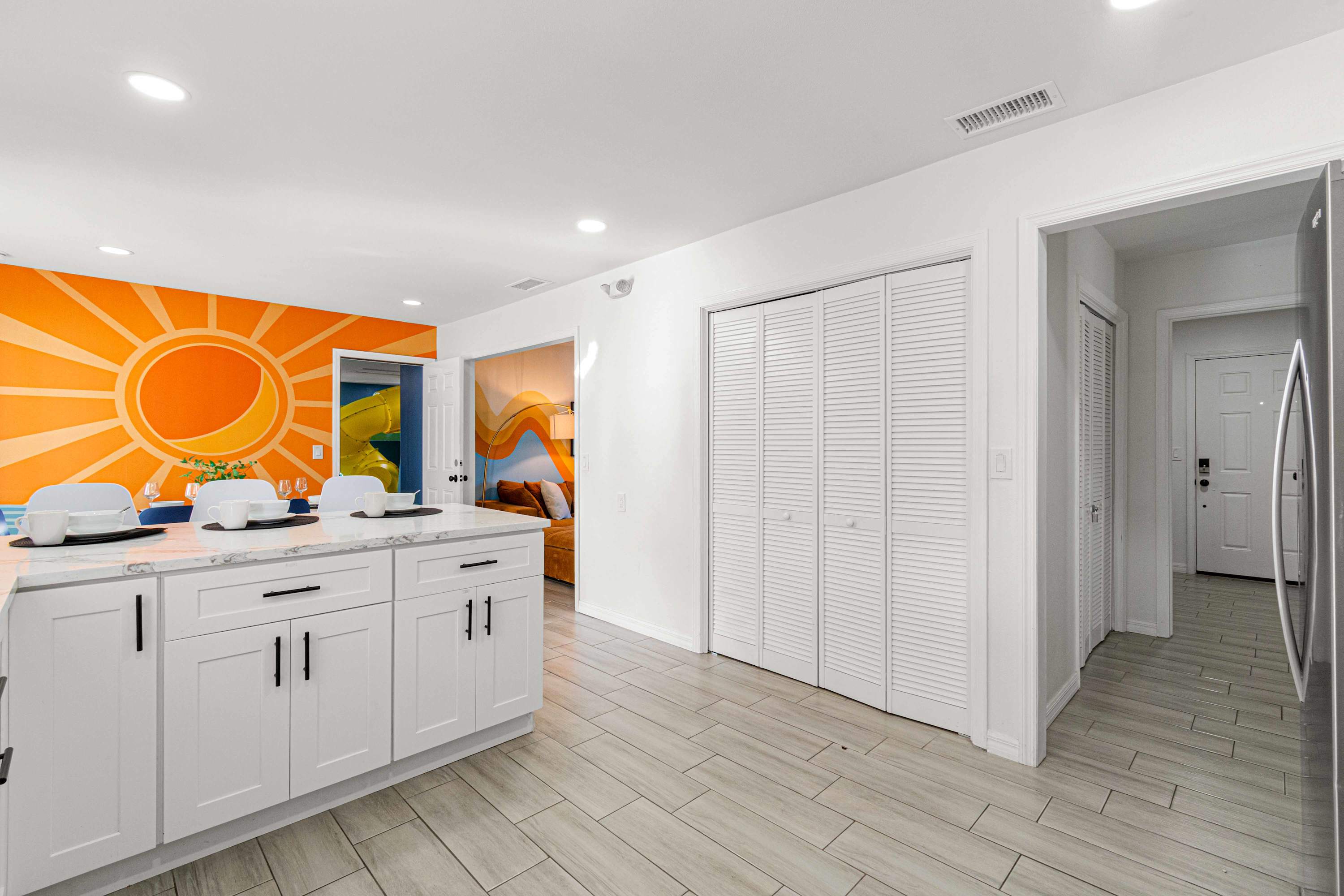 Tropical boho retreat w/private salt pool & games