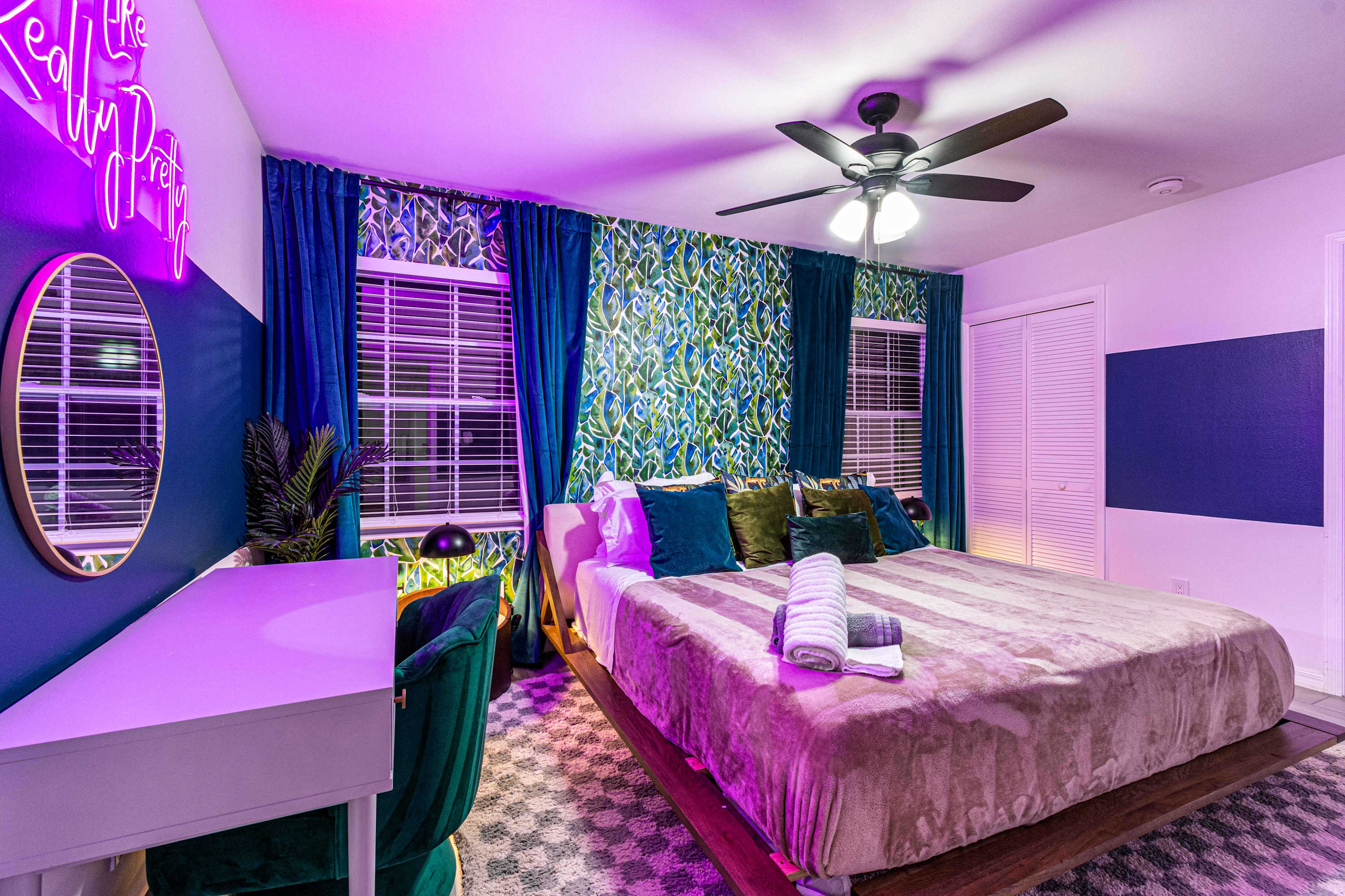 Tropical boho retreat w/private salt pool & games