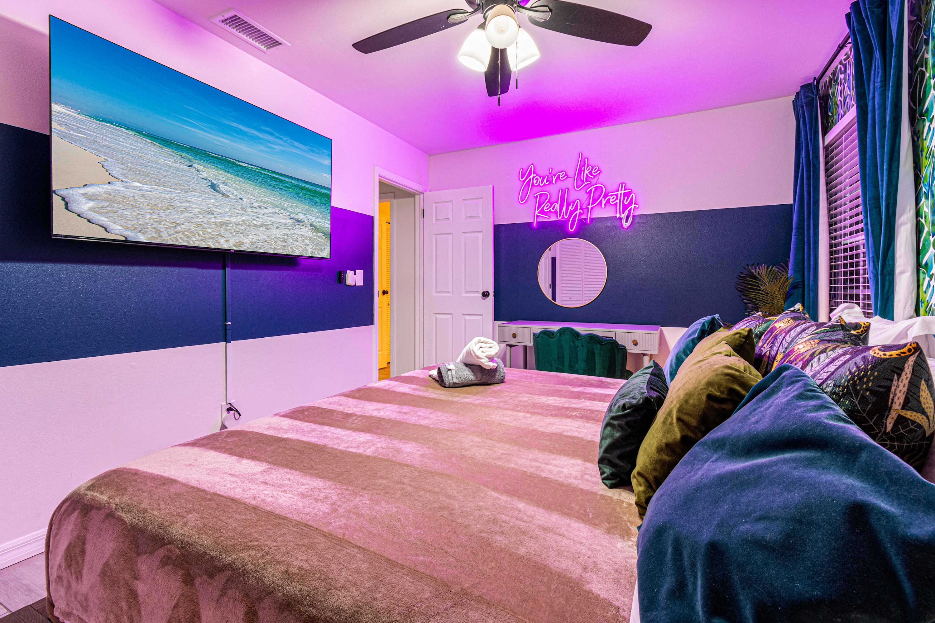 Tropical boho retreat w/private salt pool & games