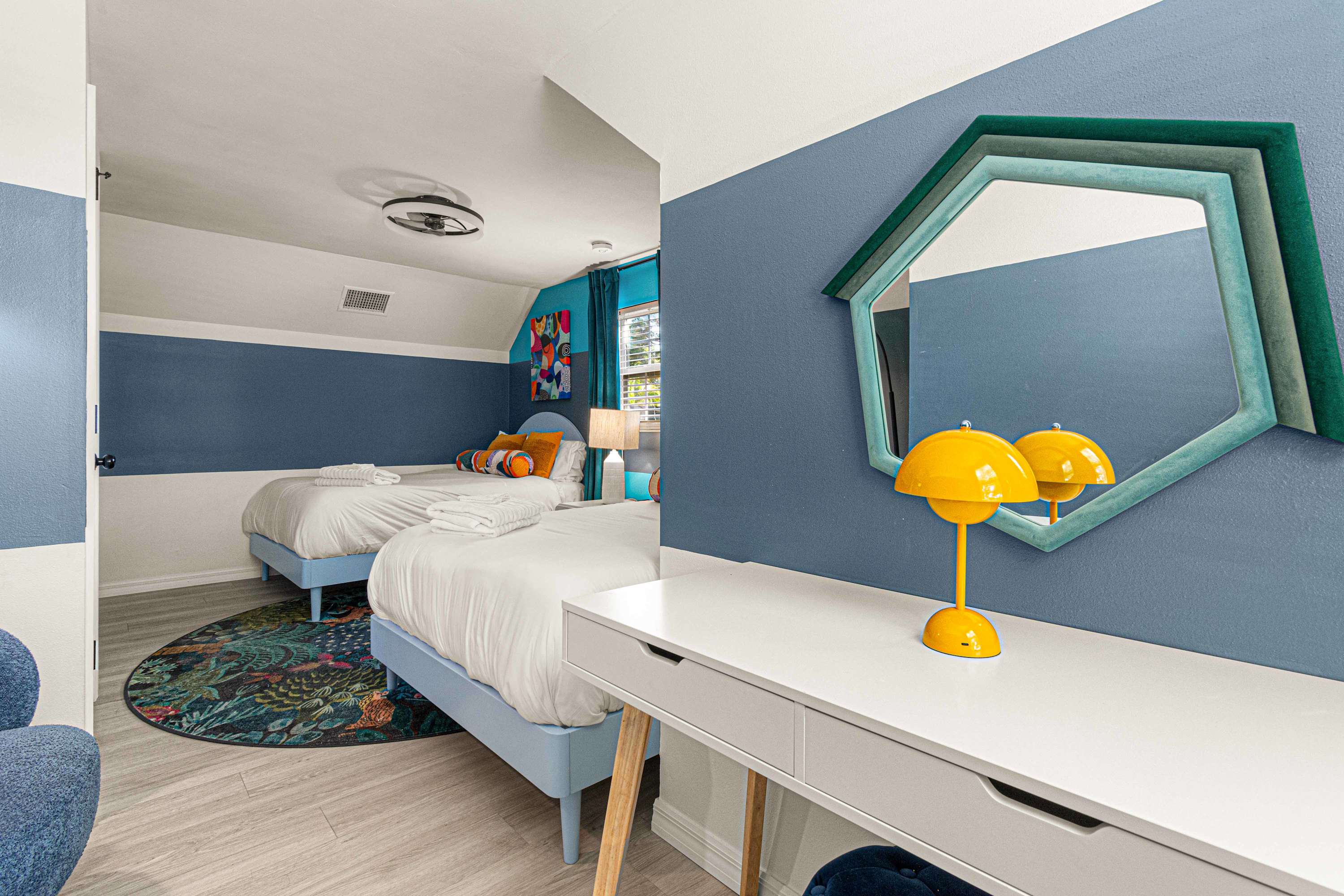 Twin Room , Side View