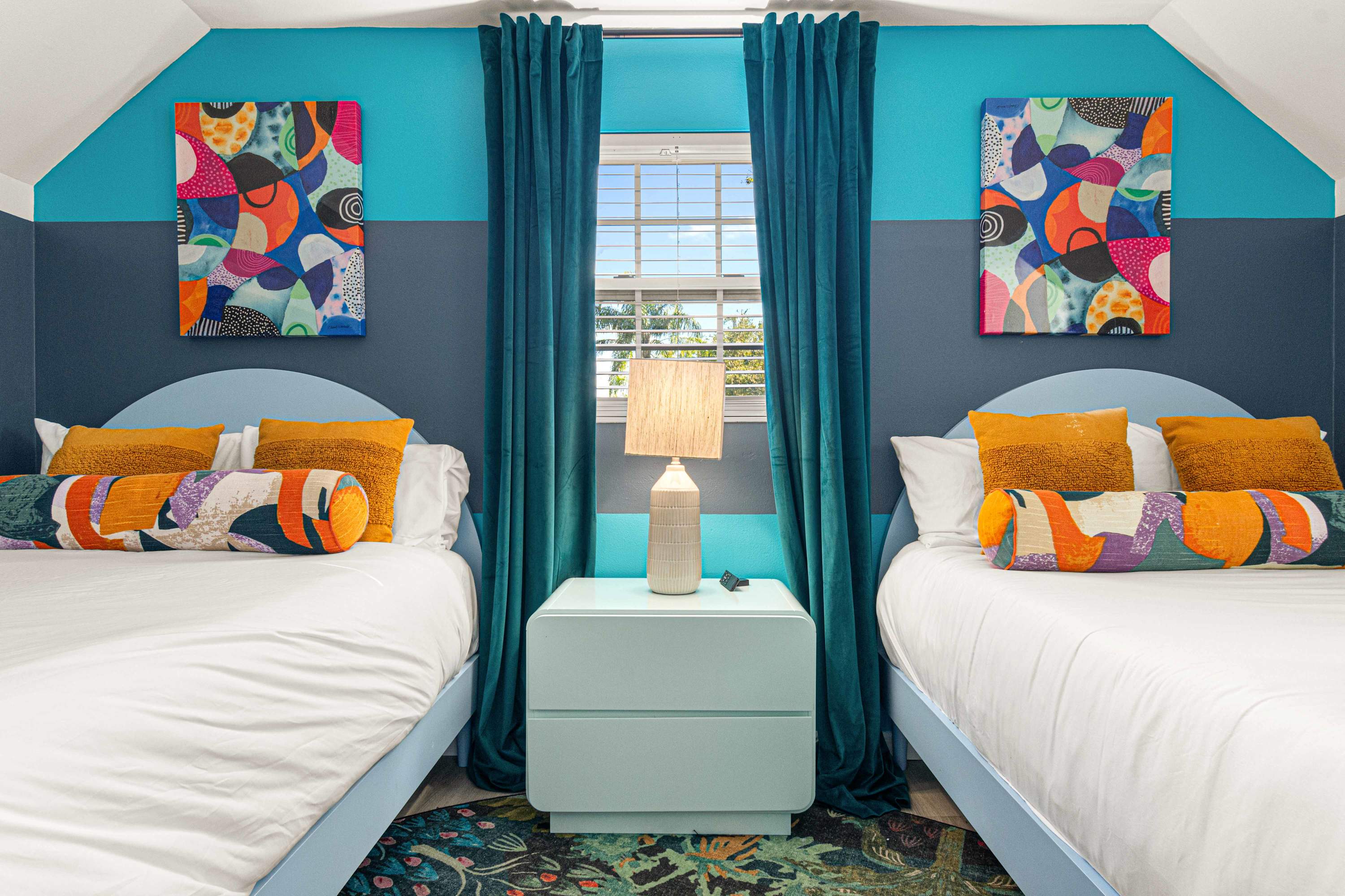Double Beds In The Twin Room