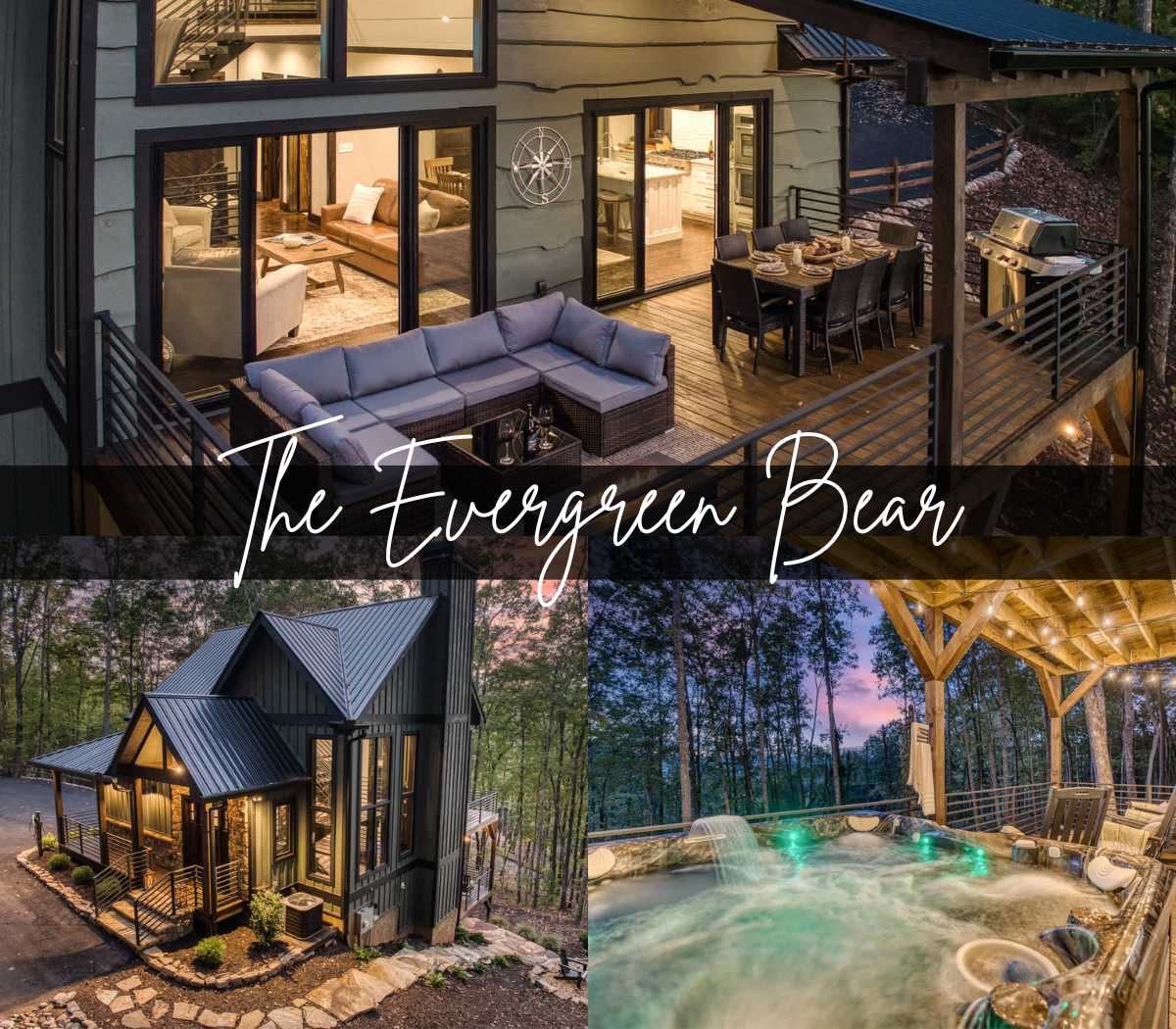 Luxury Mountain Lodge | Views, Hot Tub & Firepit — Blue Ridge, GA — vacation rental