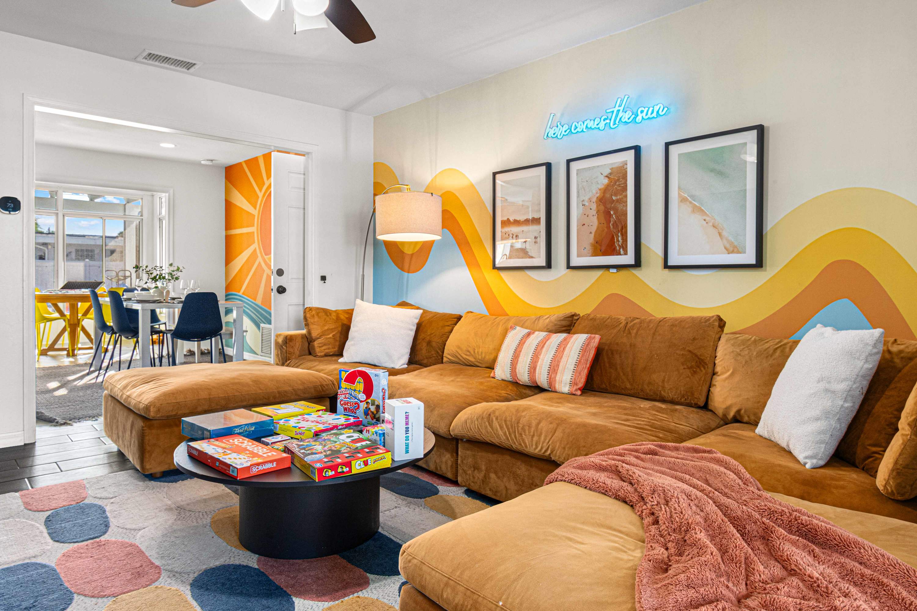 Tropical boho retreat w/private salt pool & games