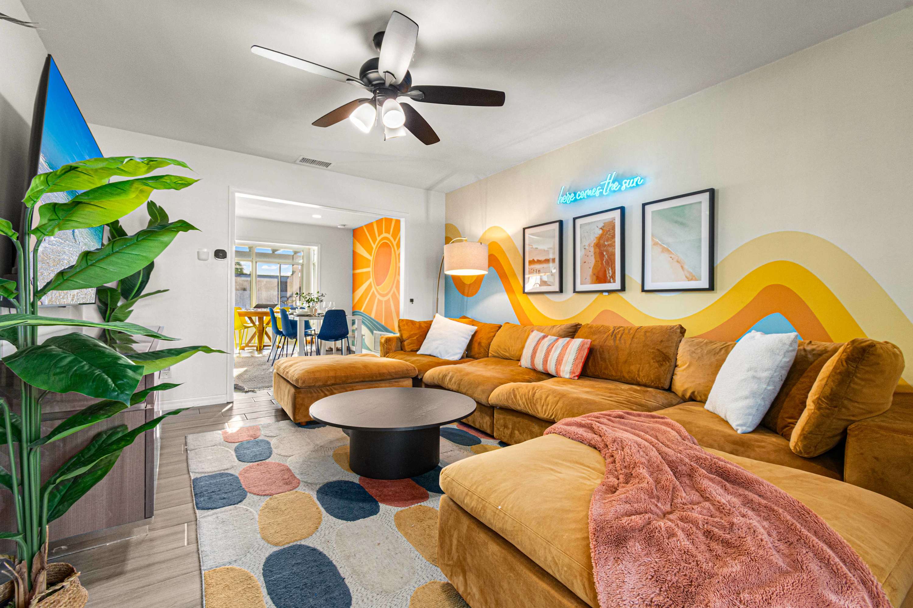 Tropical boho retreat w/private salt pool & games