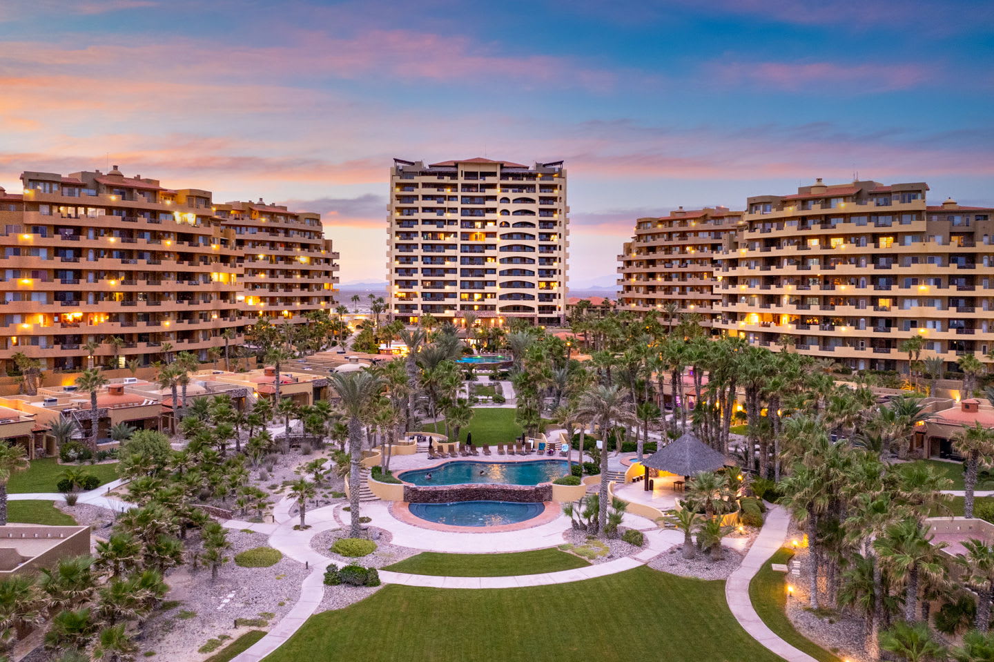 Luxury 2BR Beach Views Tennis Swim-Up Bar B301 — Bella Sirena Resort, Sonora — vacation rental