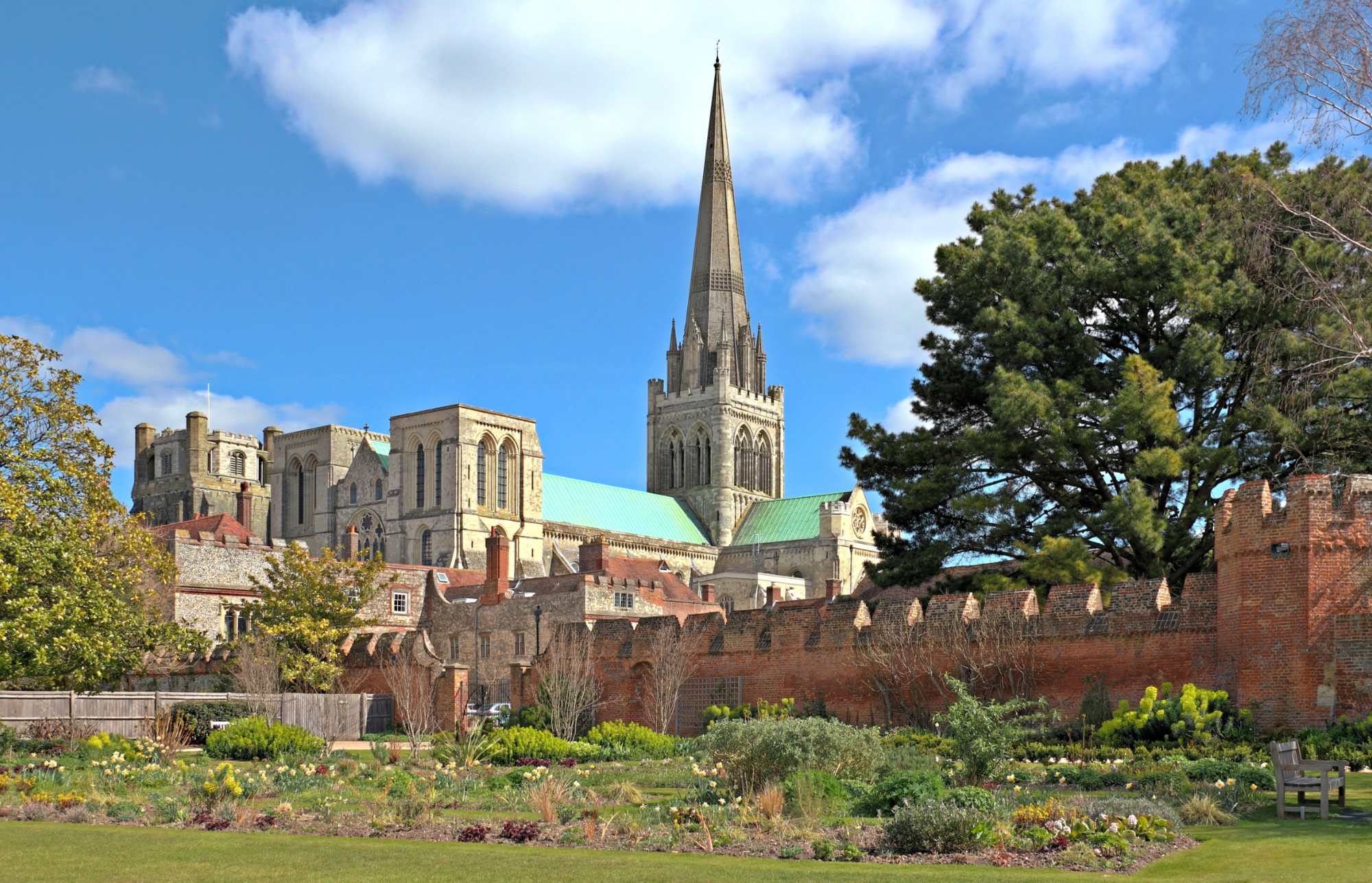 Chichester Historic Cathedral is only 15 minutes drive away.