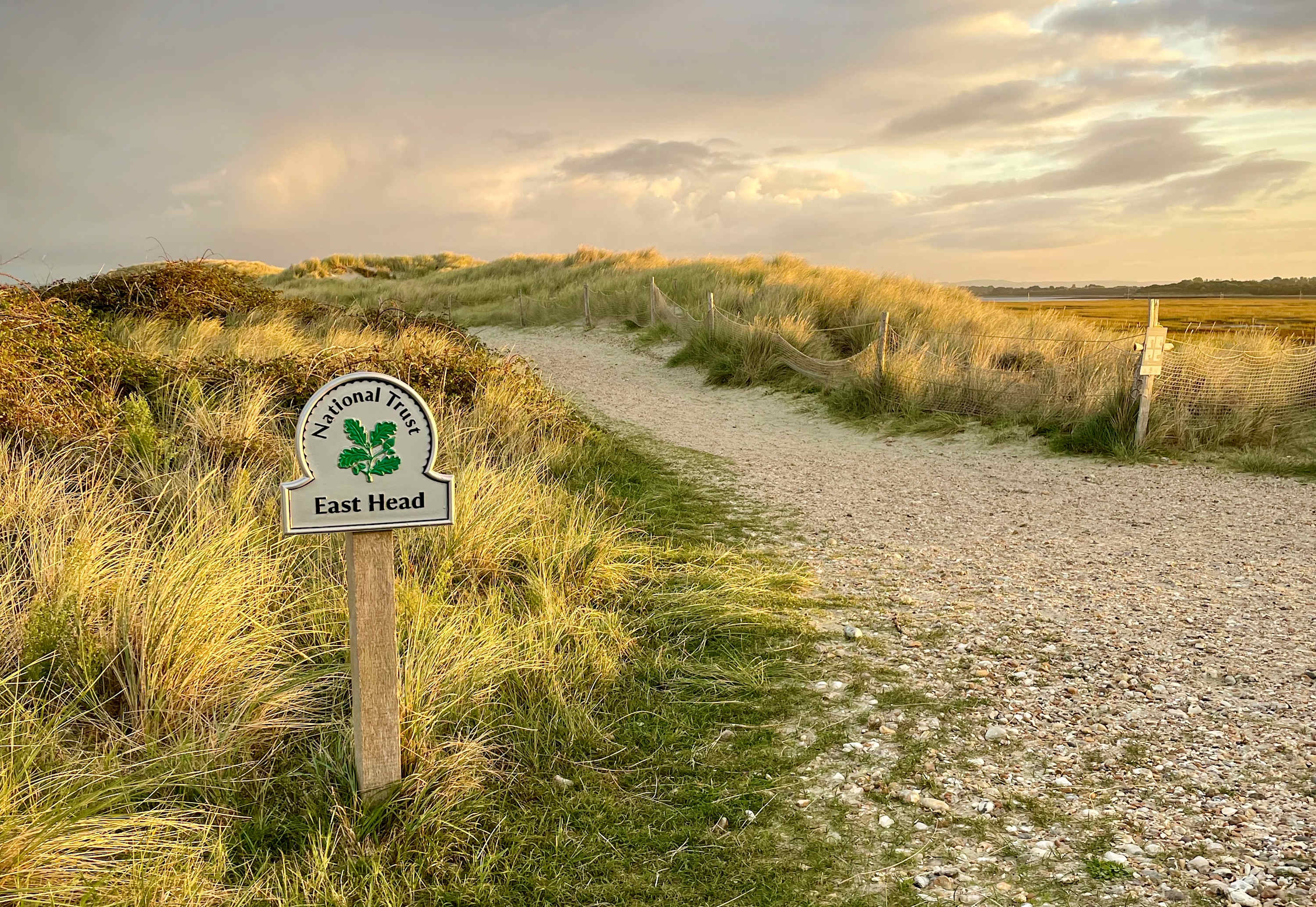 Explore the sandy shores of East Head at West Wittering beach