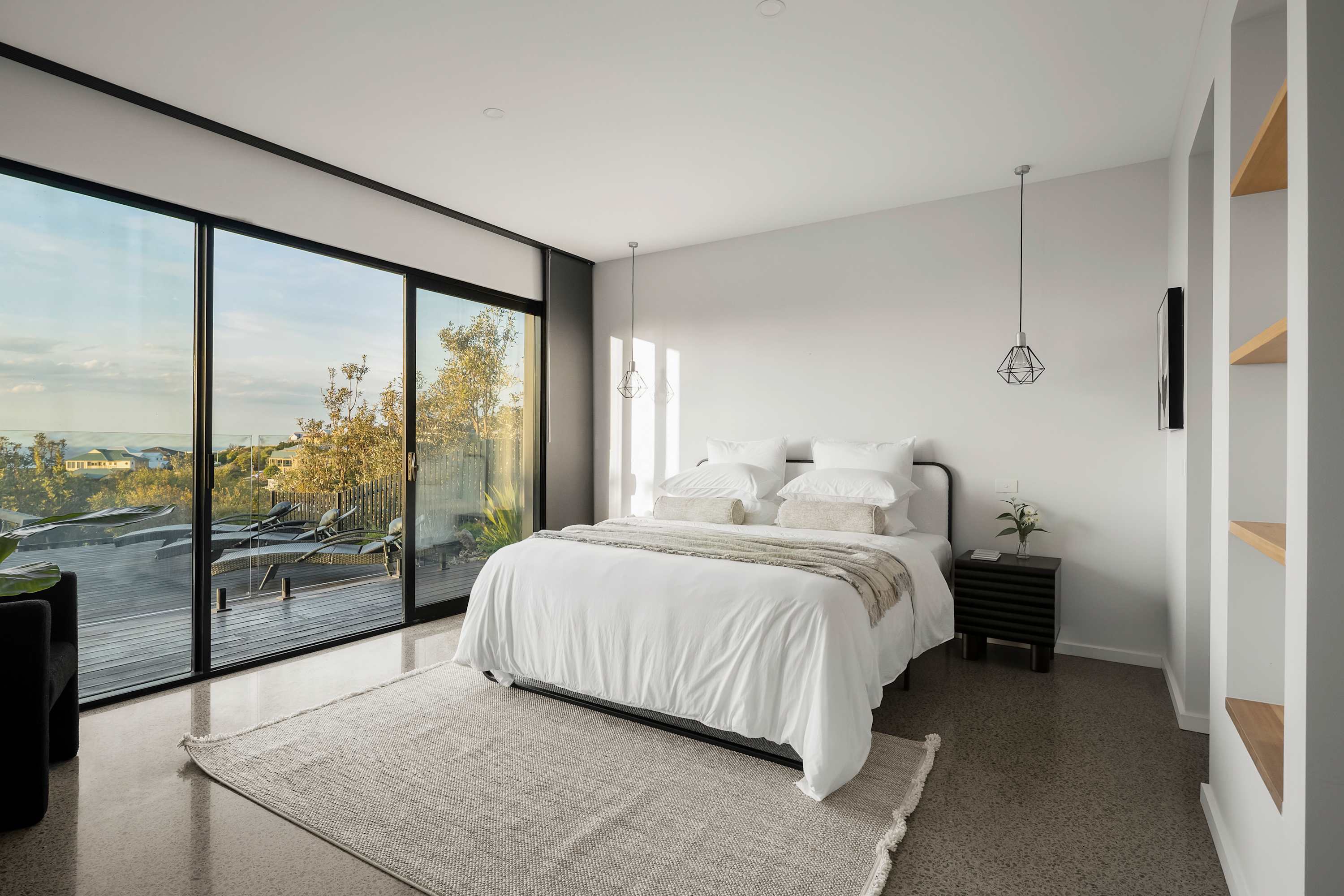 King Bed - downstairs