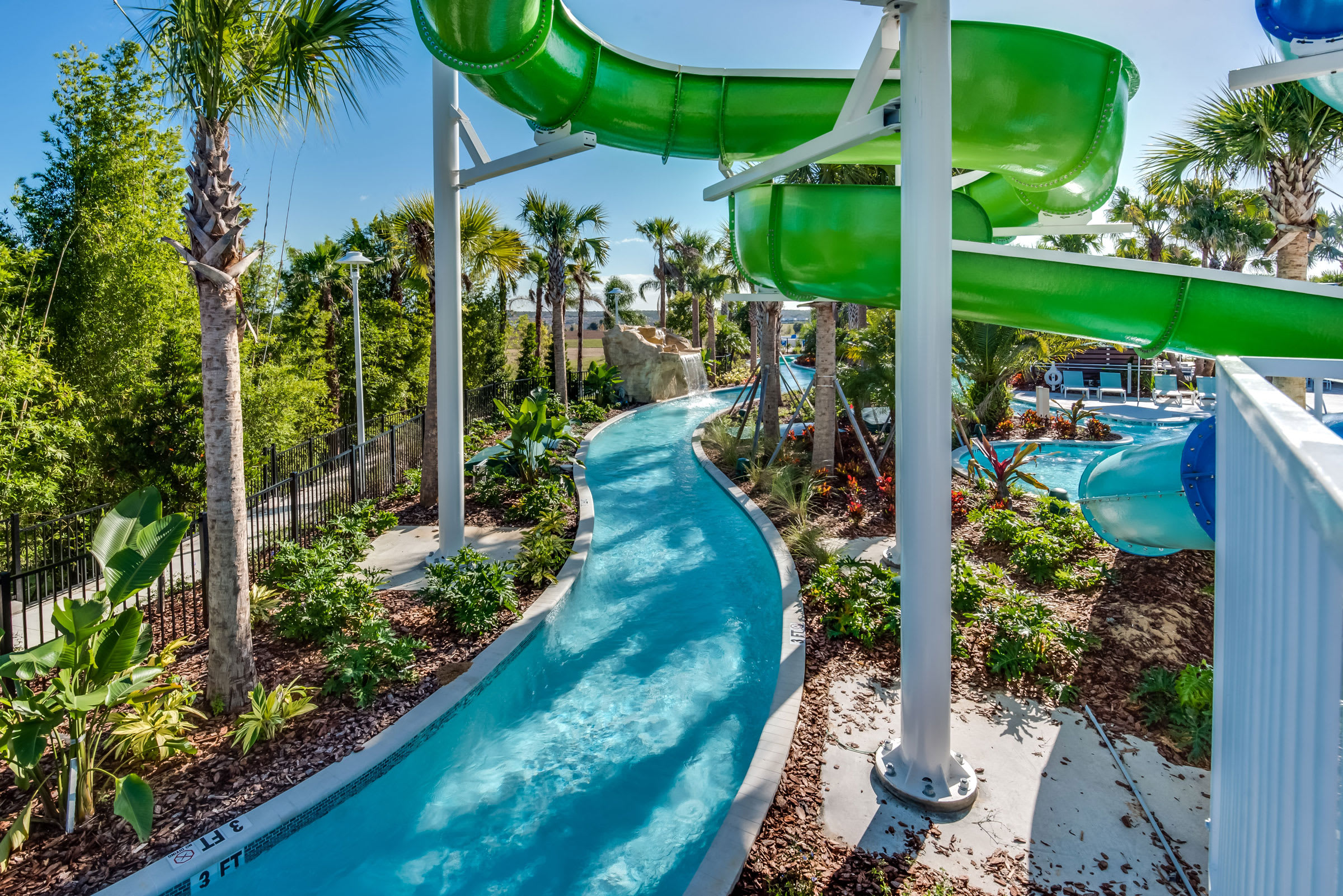 Waterslides at the Windsor Cay Resort