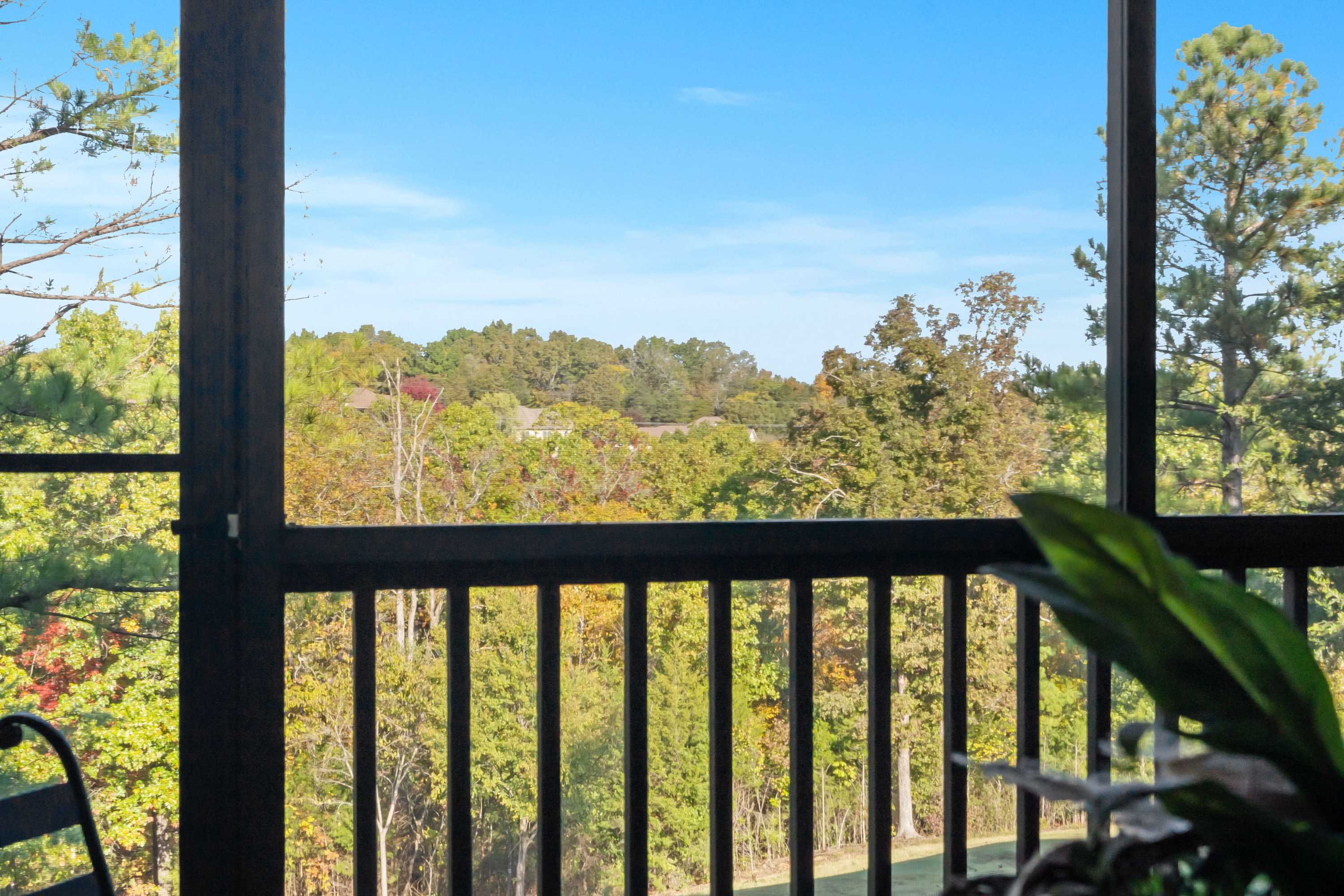 Lounge the day away or dine alfresco with scenic views on the patio​