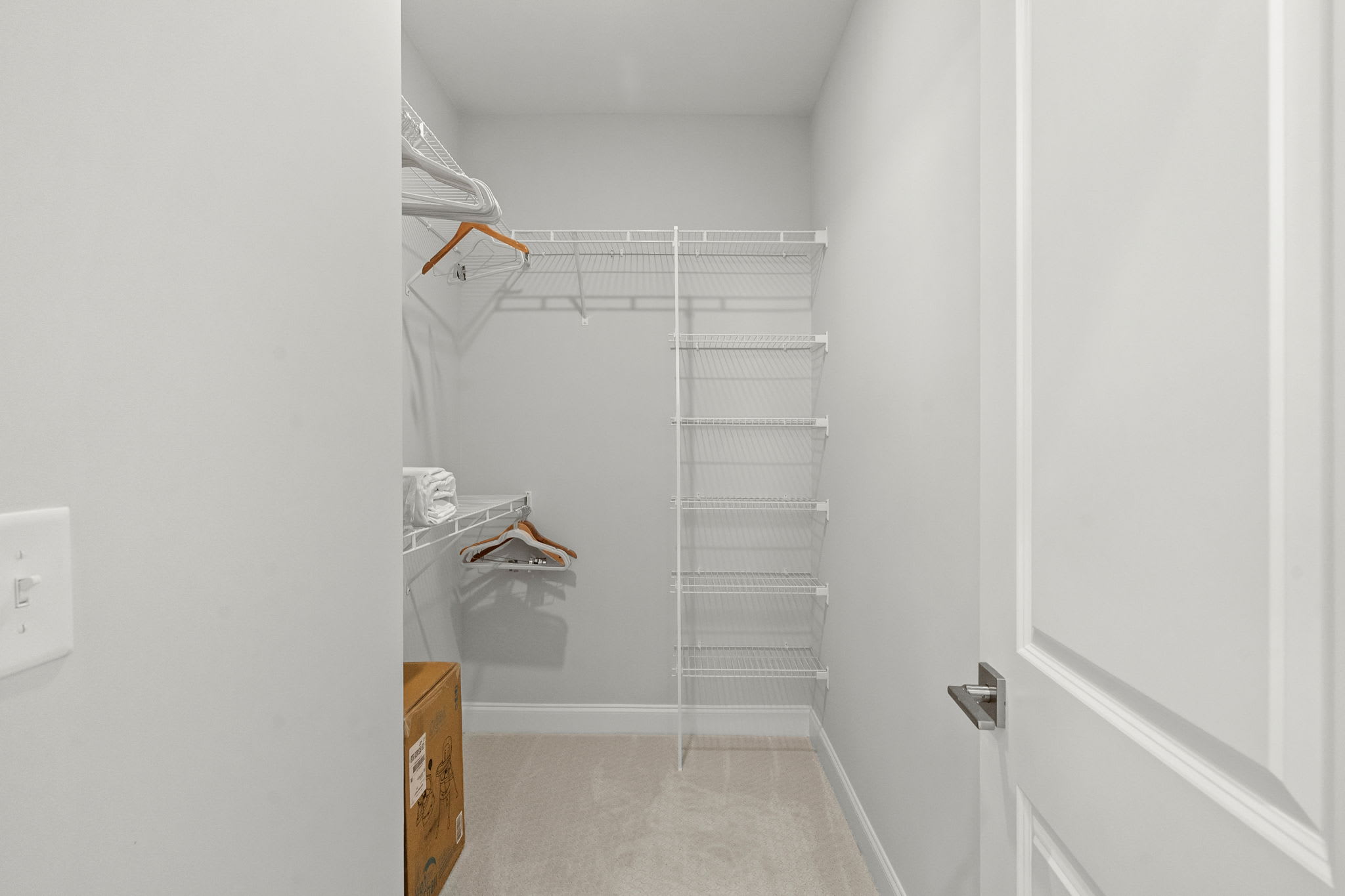 Extra closet space for all your vacation gear.
