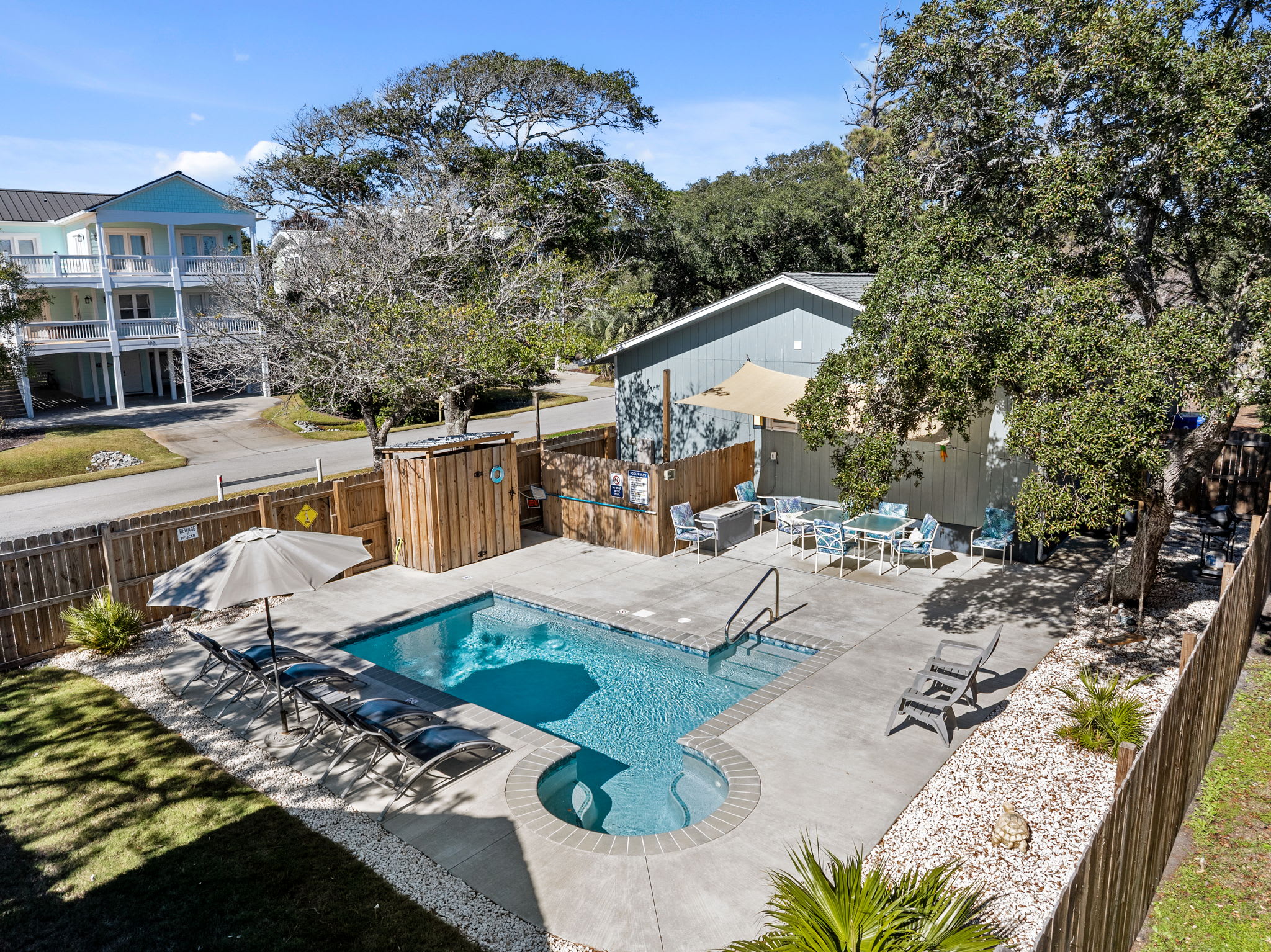 4bdrm OKI Gem - Steps to Beach with Poolside Oasis — Oak Island, NC — vacation rental