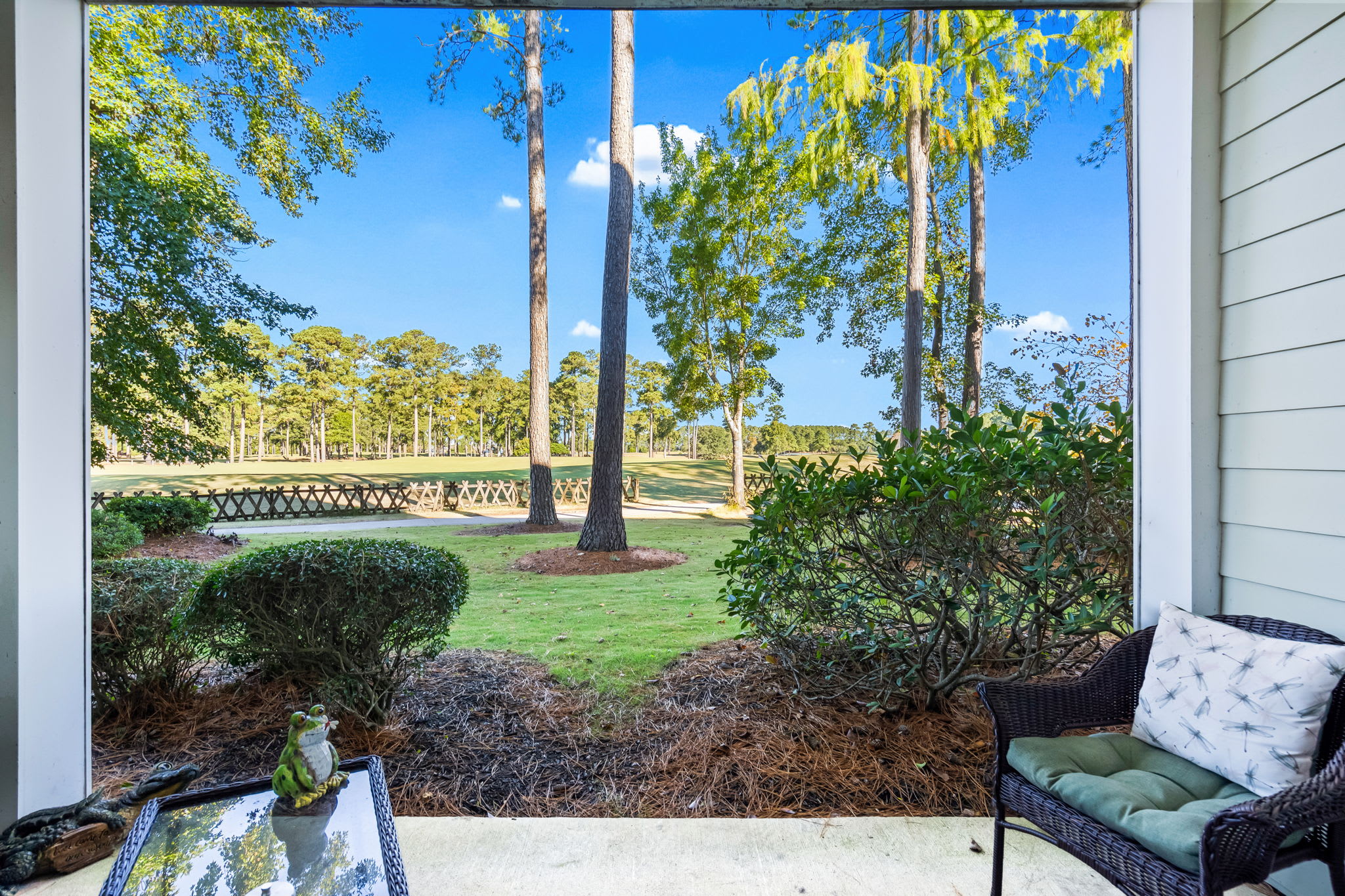 Outdoor area to unwind