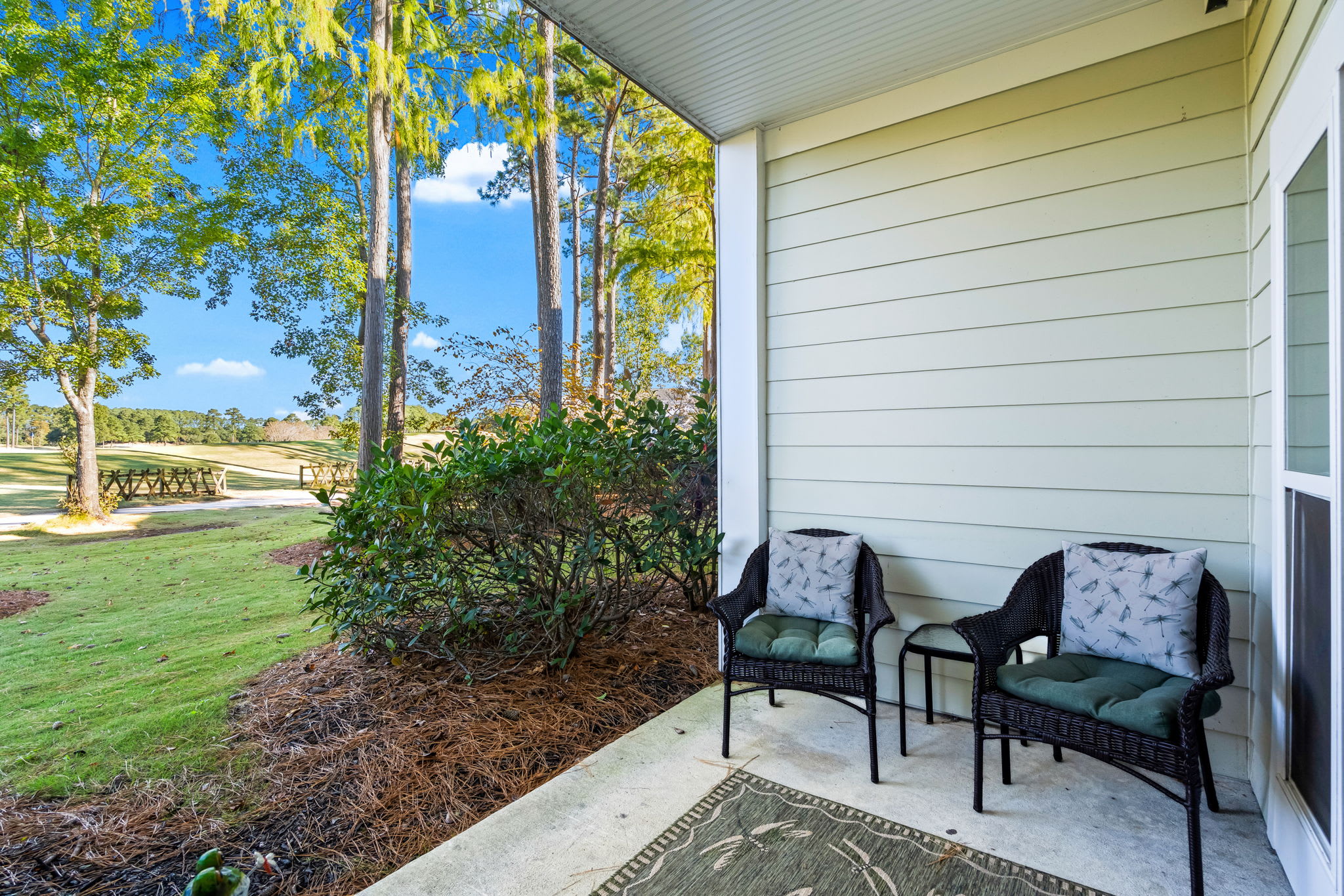 Outdoor area to unwind