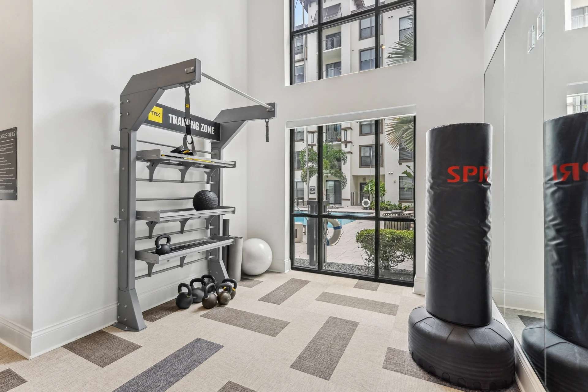 Lush Courtyard Views Luxury Amenities in Westshore