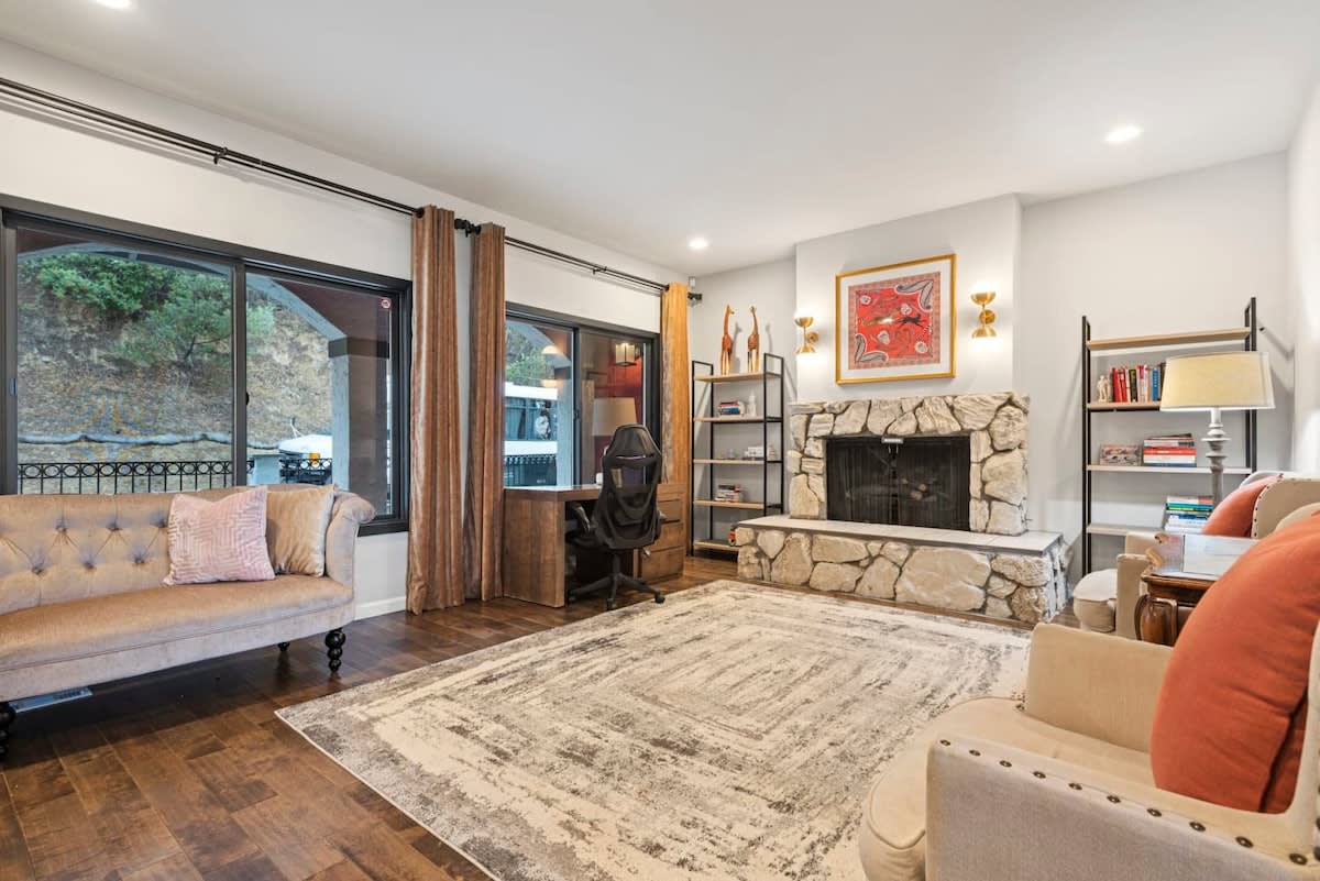 Warm and welcoming living area perfect for relaxing