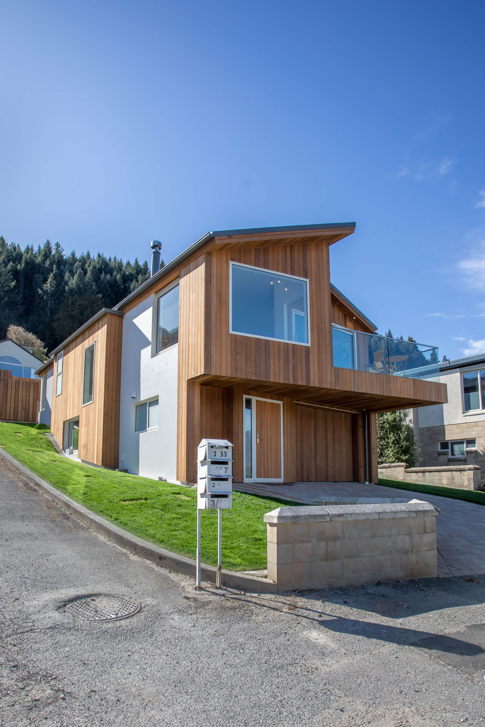 Outdoor view from your holiday house, NZ