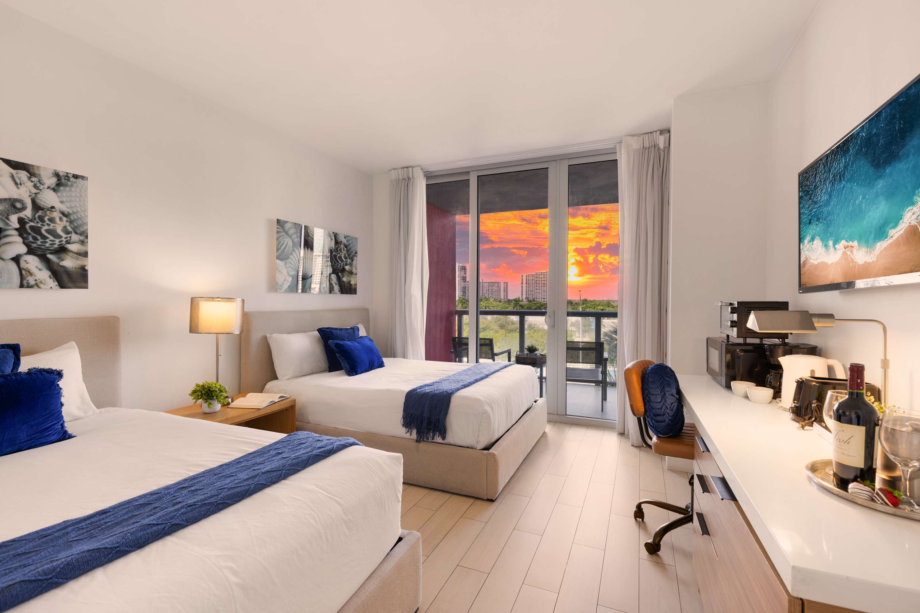Relax & Recharge | Chic Studio Hallandale
