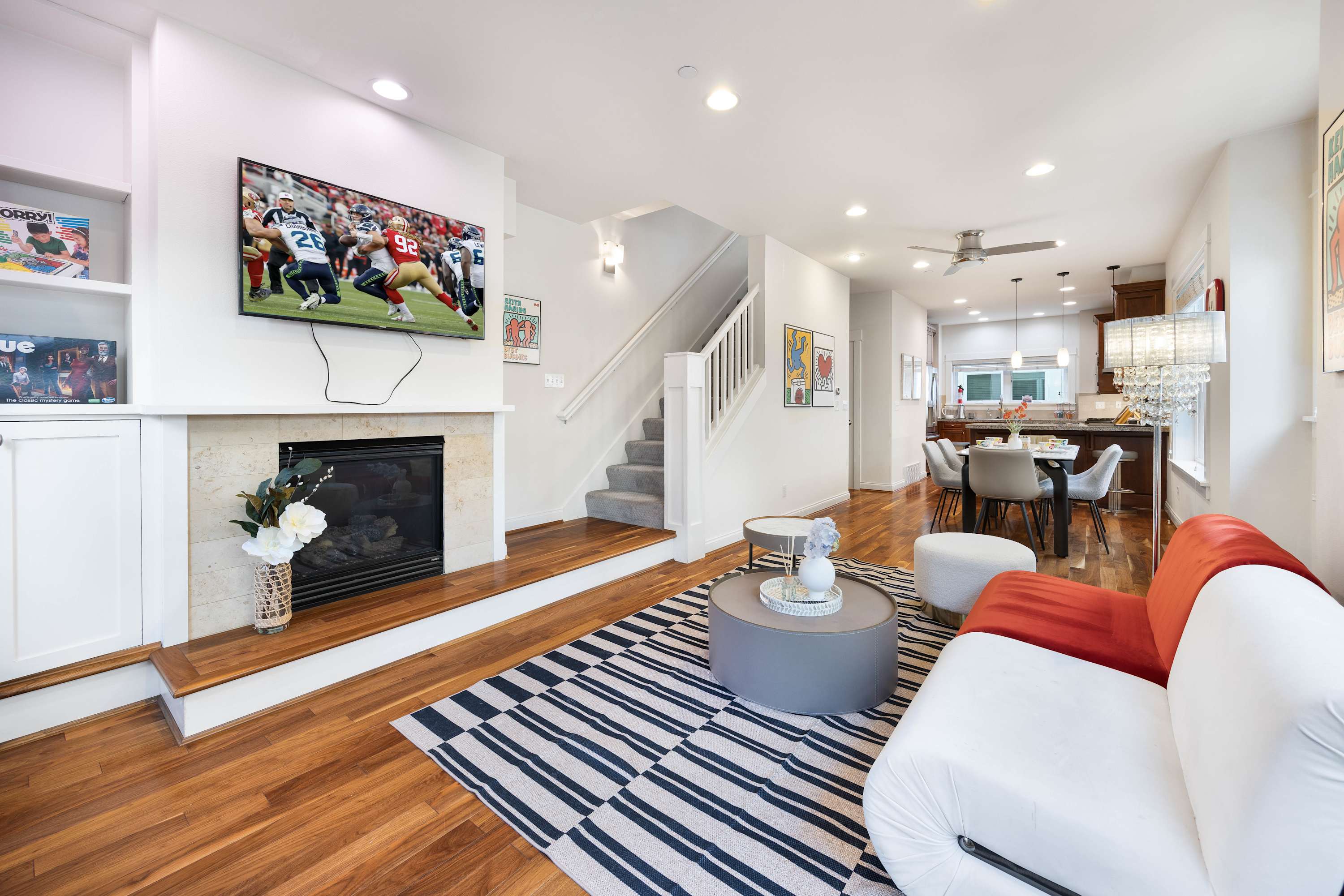 Rare 3BR Modern Urban Escape, Private Garage