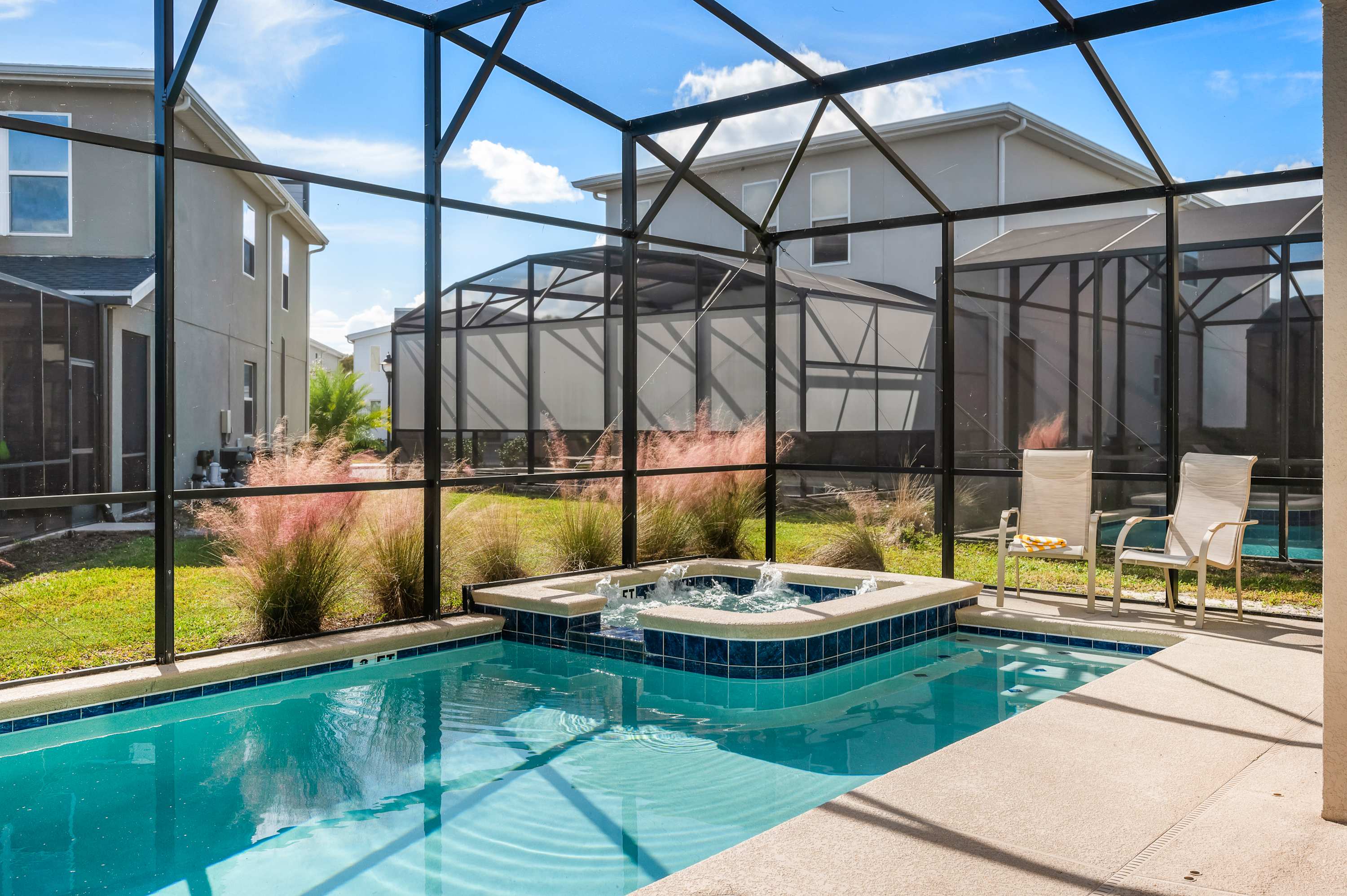 Family villa w/pool, hot tub & waterpark access