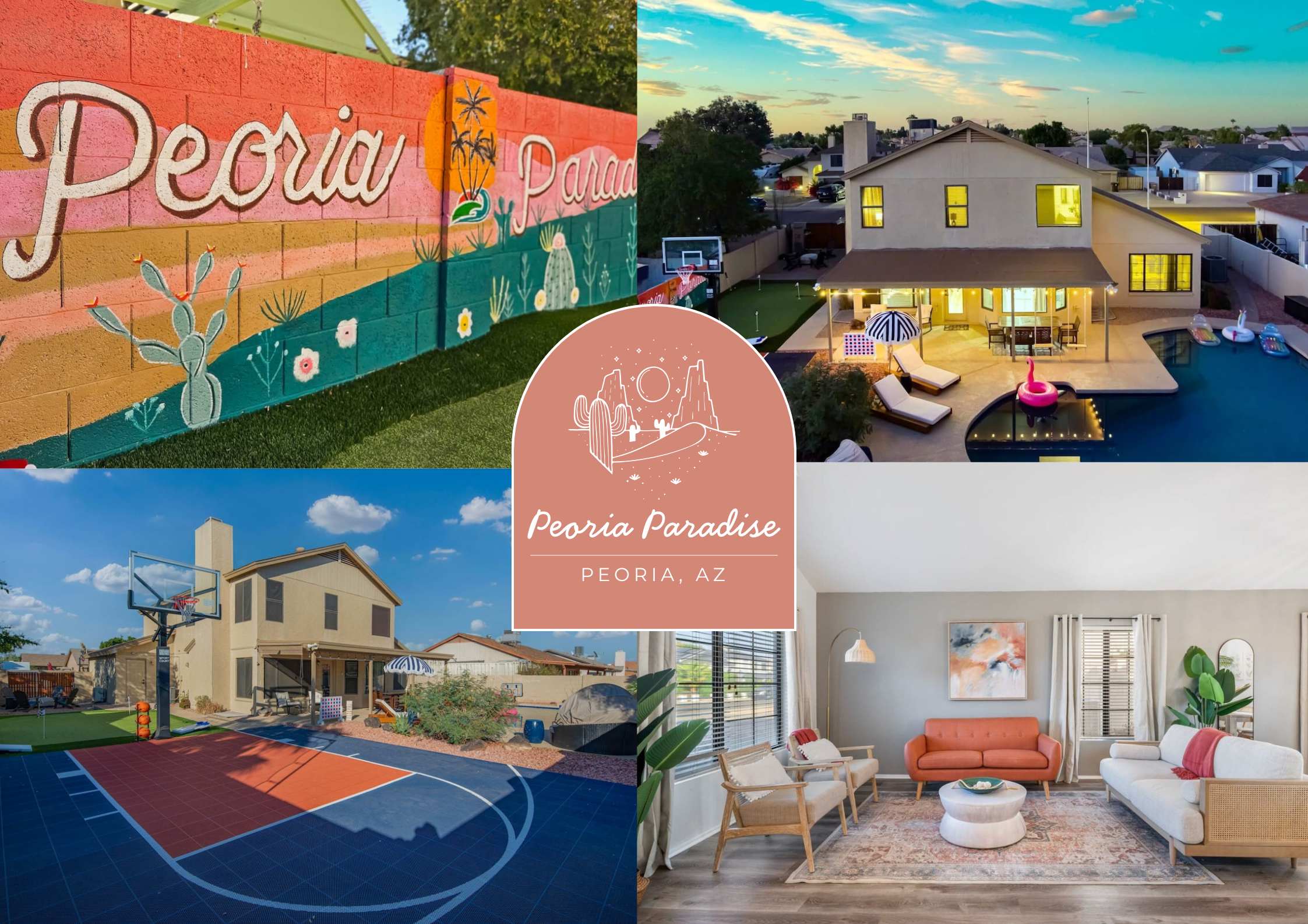 Peoria Paradise: Basketball | Heated Pool | Games — Peoria, AZ — vacation rental