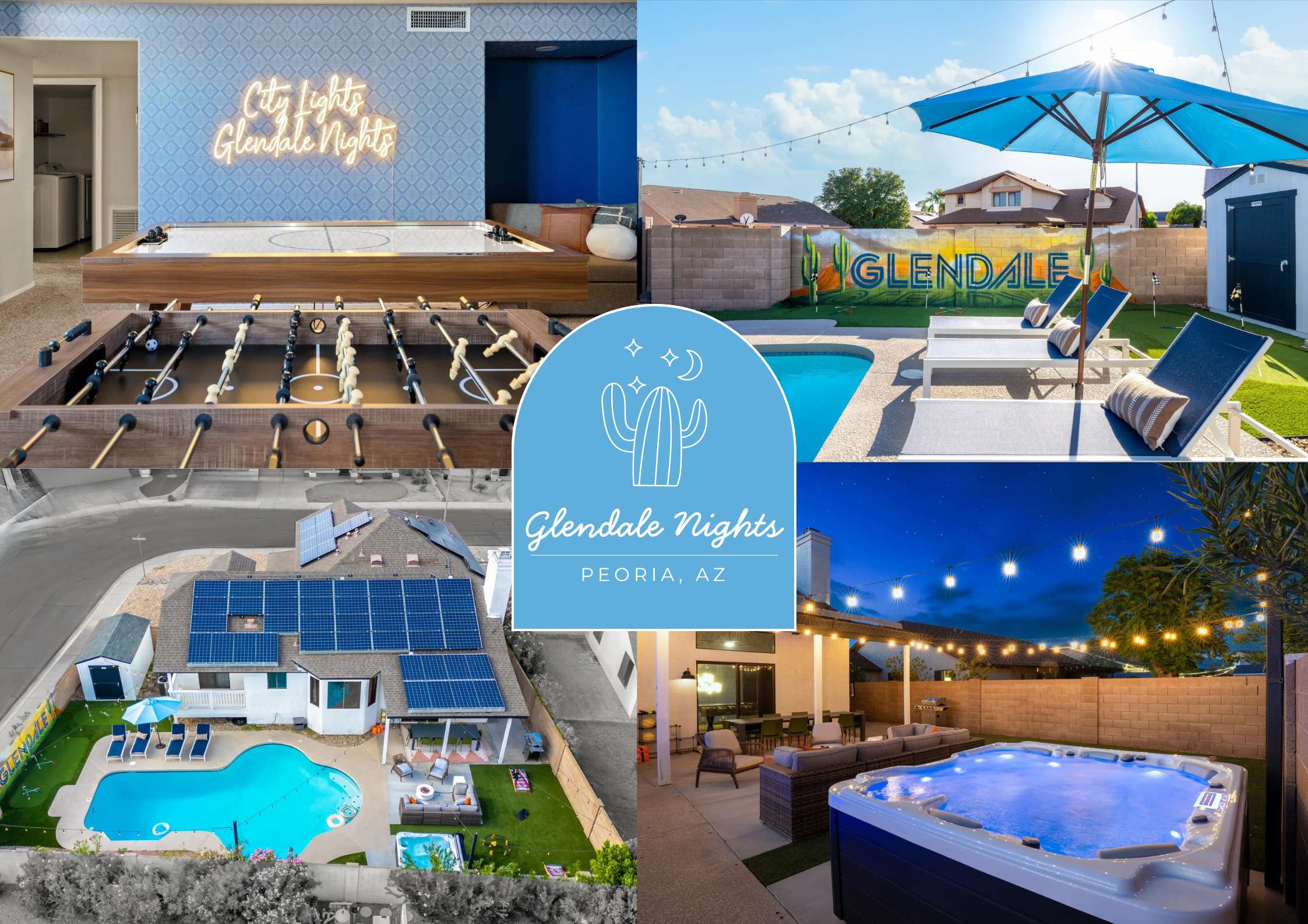 Glendale Nights: Sleeps 20 | Pool, HotTub, & Games — Glendale, AZ — vacation rental