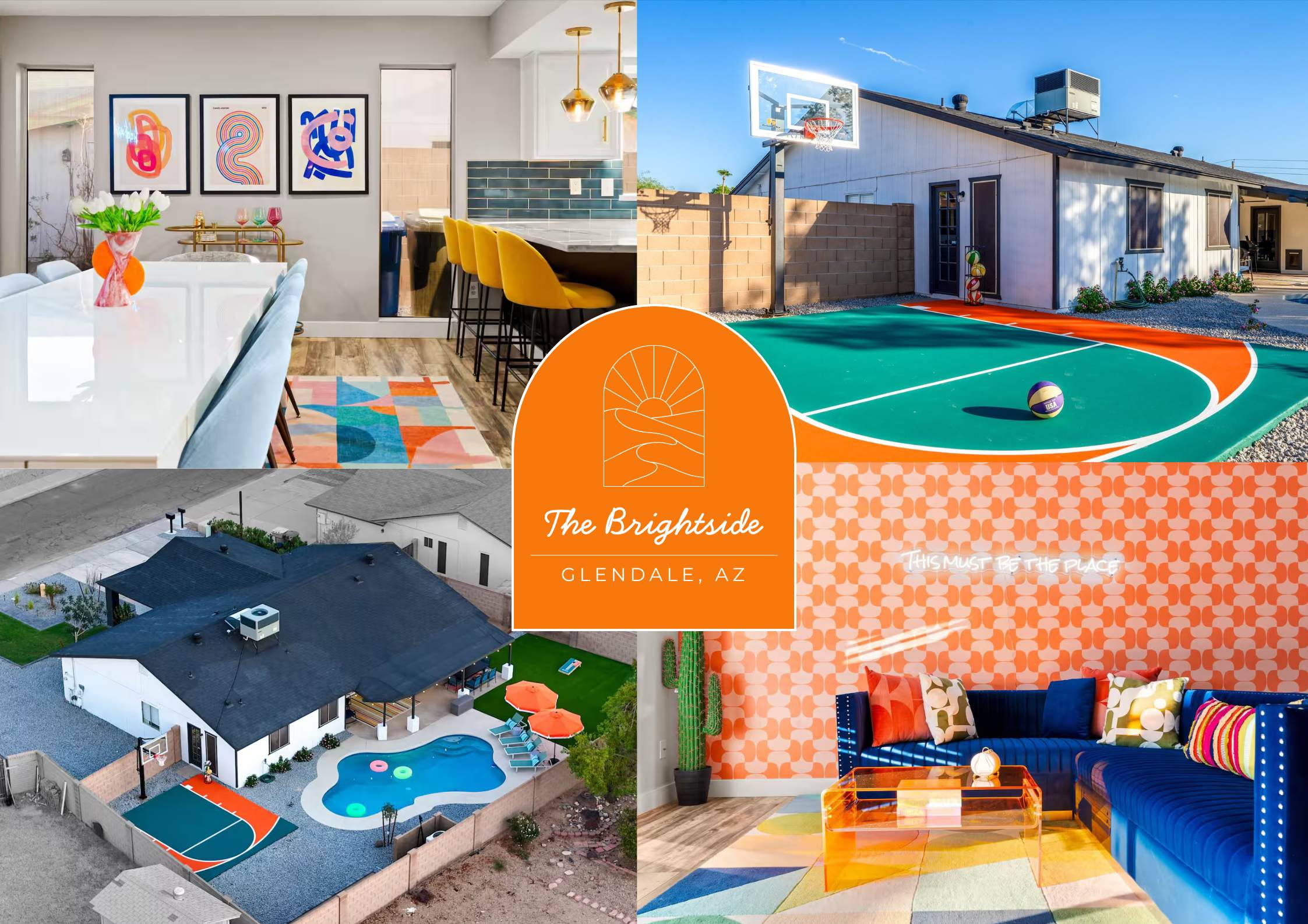 The Brightside | Heated Pool • BBall Court • Bocce