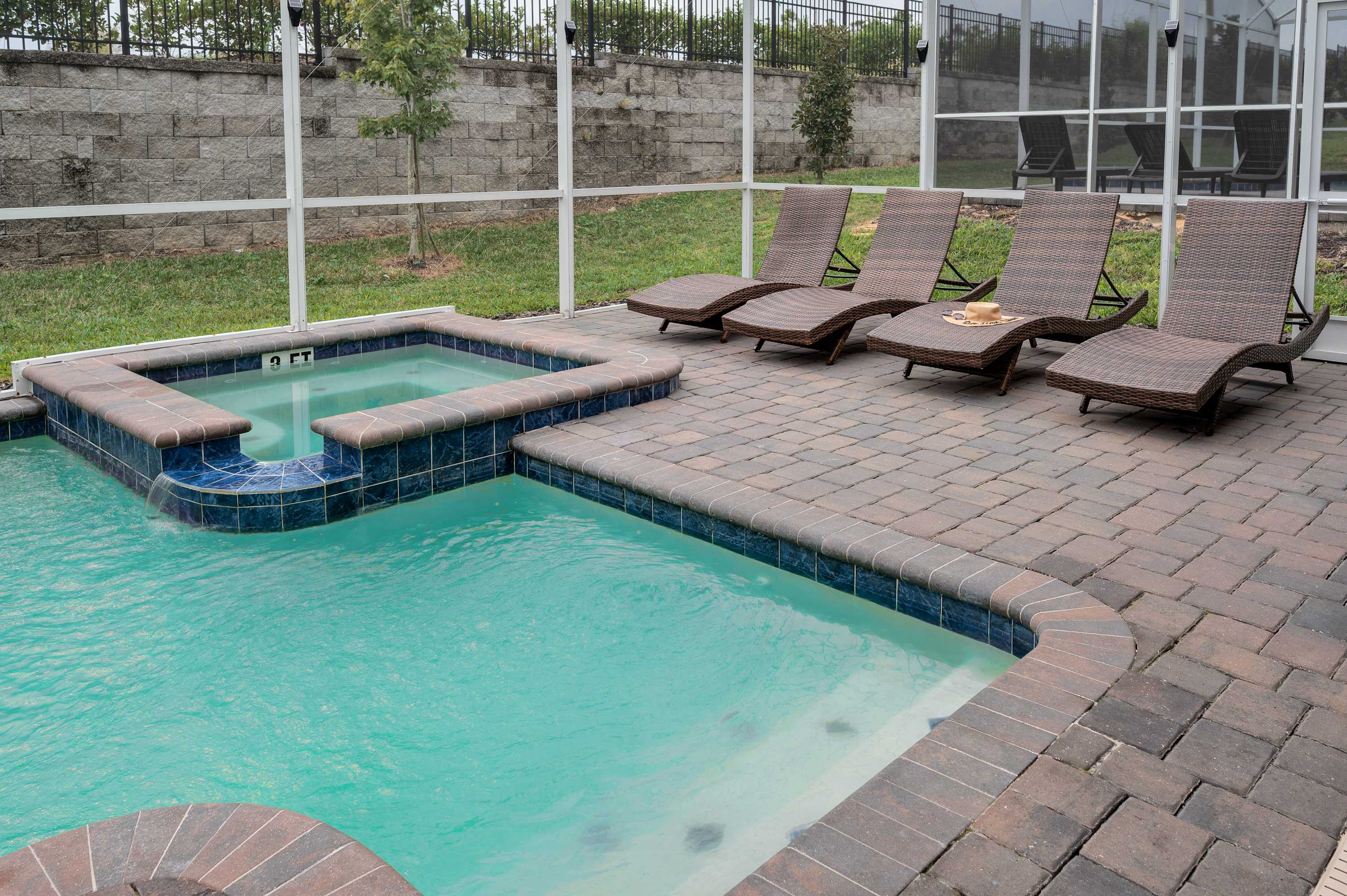 Spacious resort home w/ pool near Disney