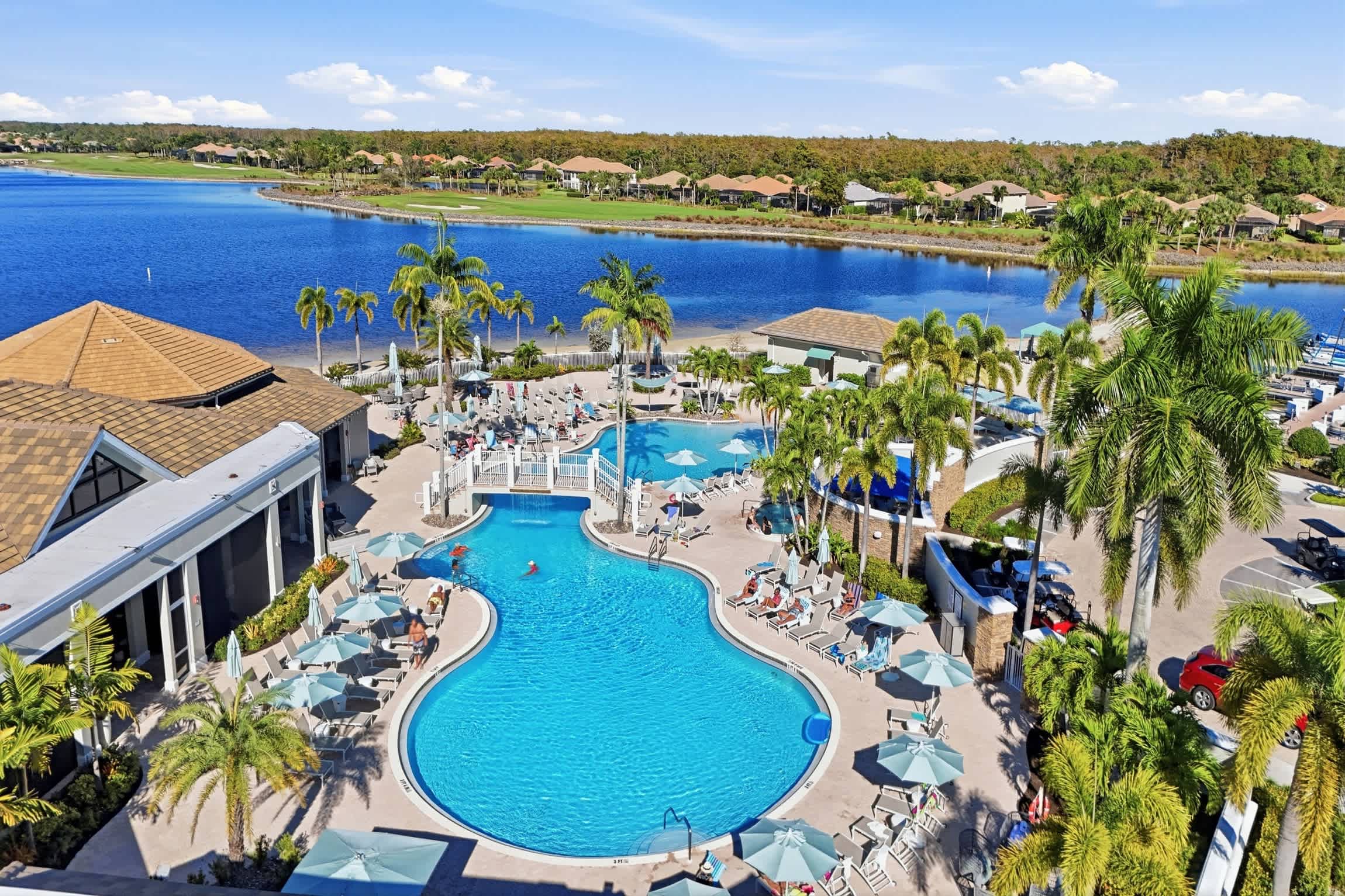 Lake View First Floor Coach Home At Amenities Filled The Quarry of Naples 48