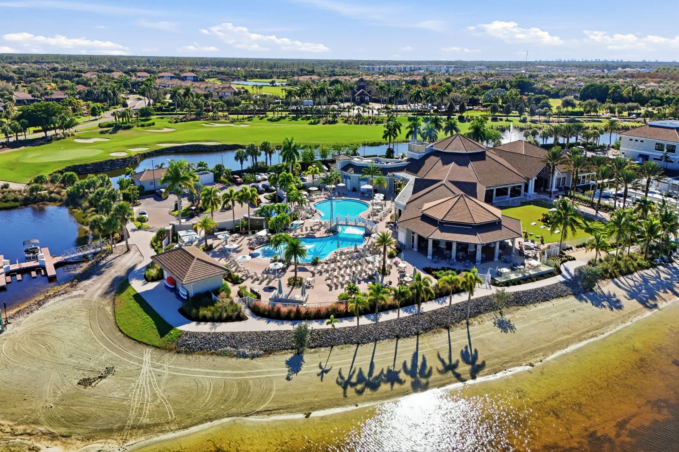 Lake View First Floor Coach Home At Amenities Filled The Quarry of Naples 47