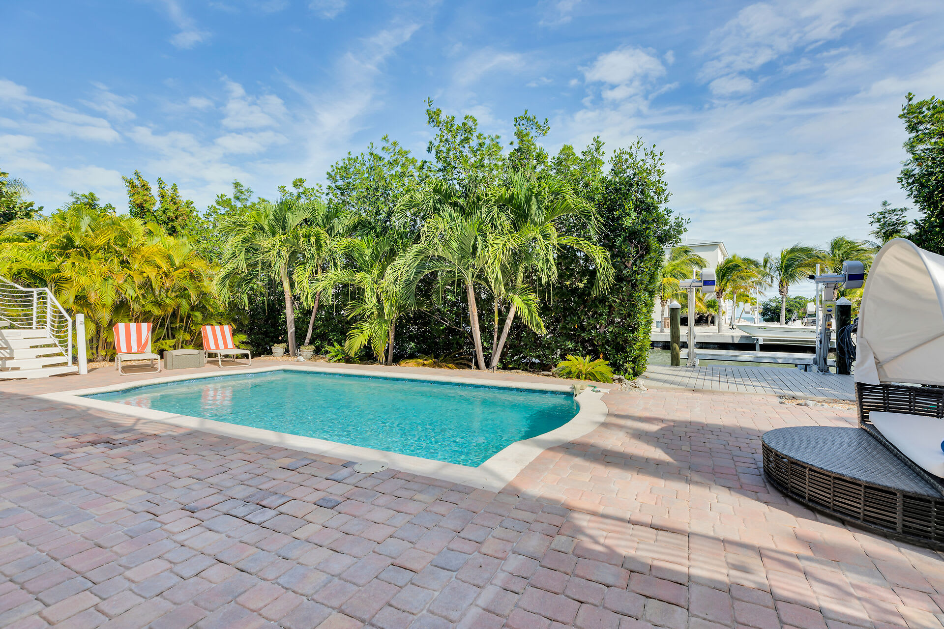 Oceanfront House w/ Private Pool & Boat Dock — Marathon, FL — vacation rental