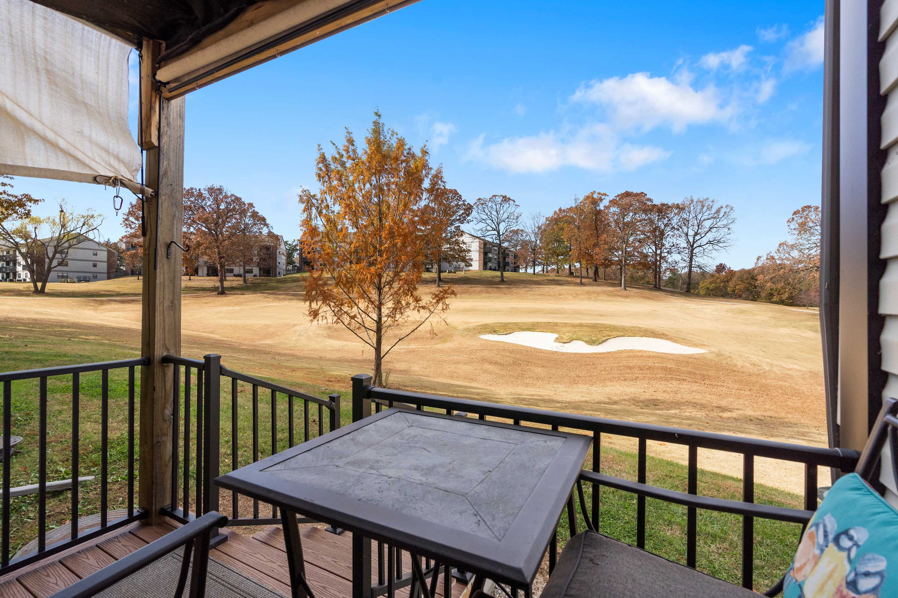 Step out onto the balcony & soak in the stunning views!