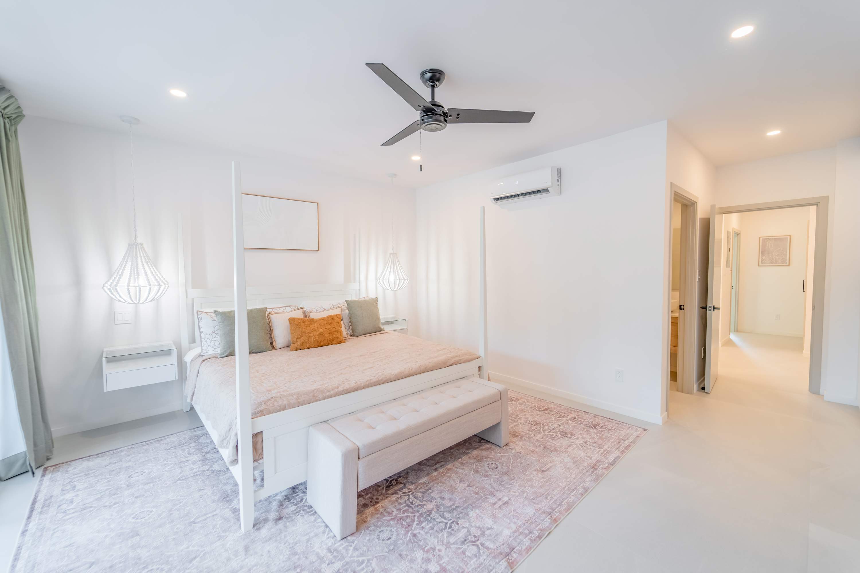 Master Bedroom with Patio - Modern home near Reeds Bay Beach Barbados