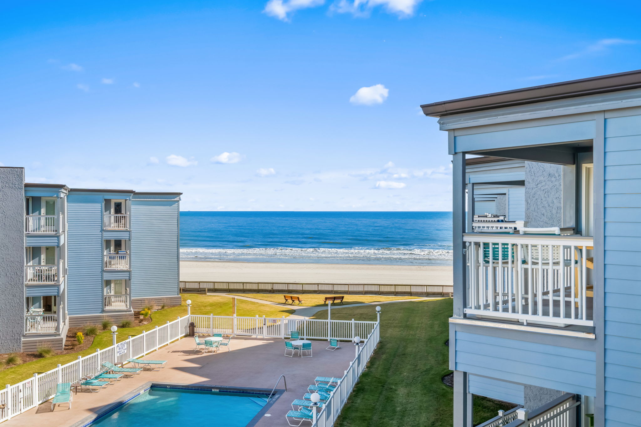 View from the balcony