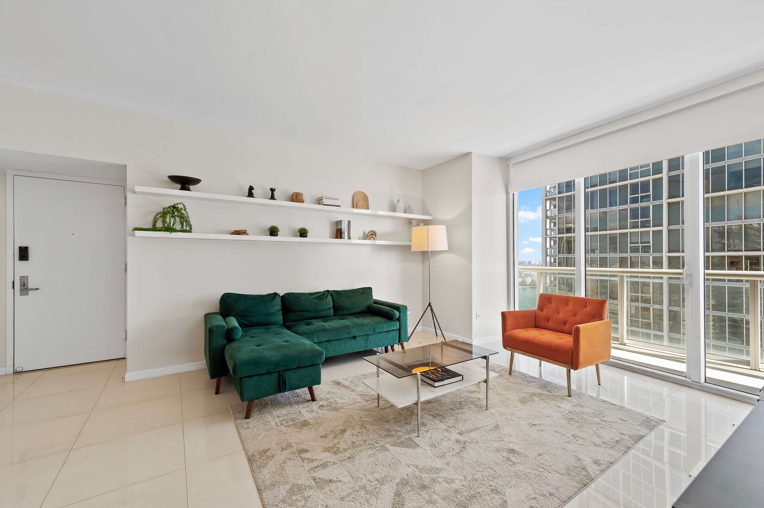 Luxury Brickell Apartment in ICON Balcony Closed