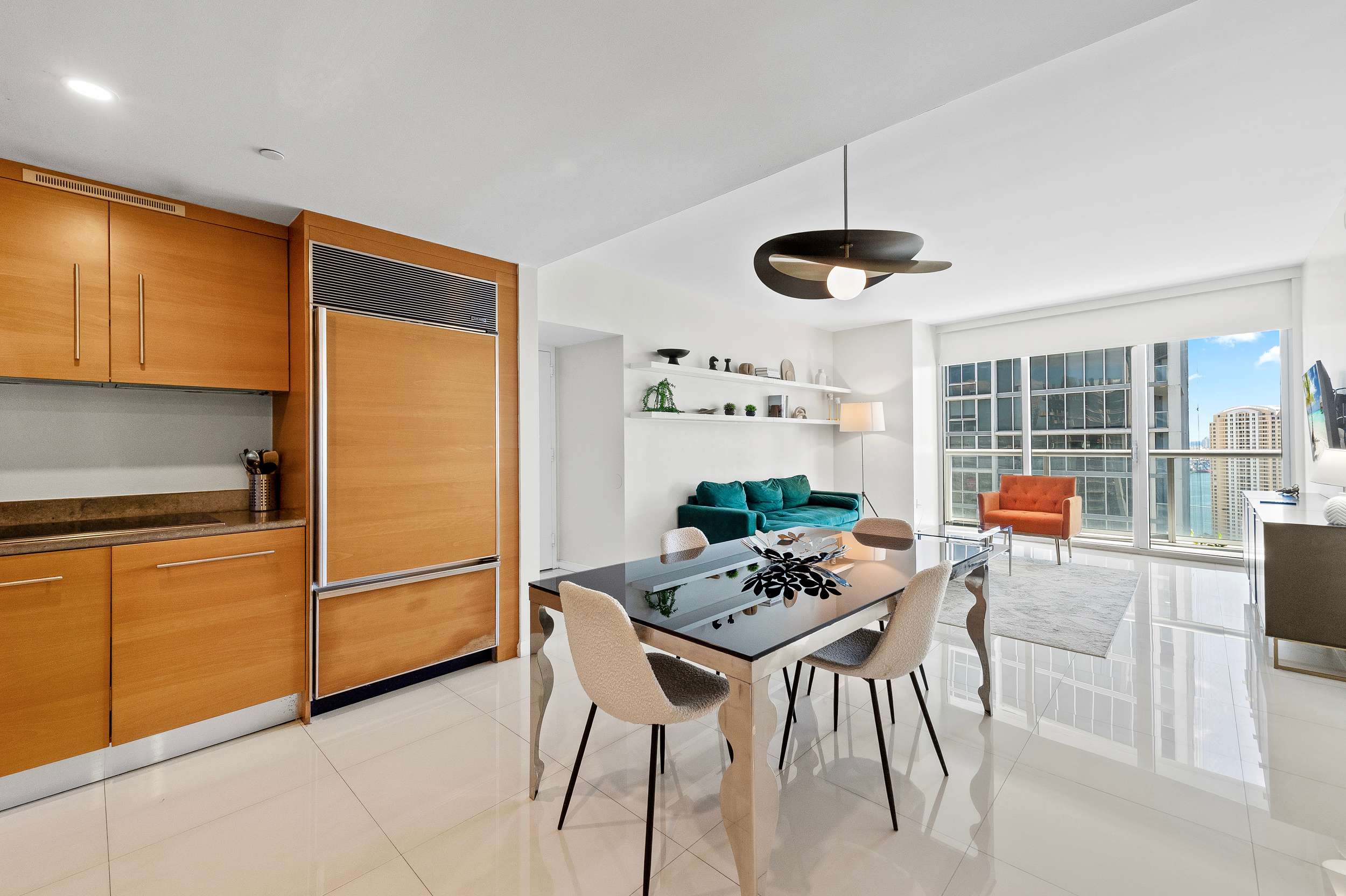 Luxury Brickell Apartment in ICON Balcony Closed