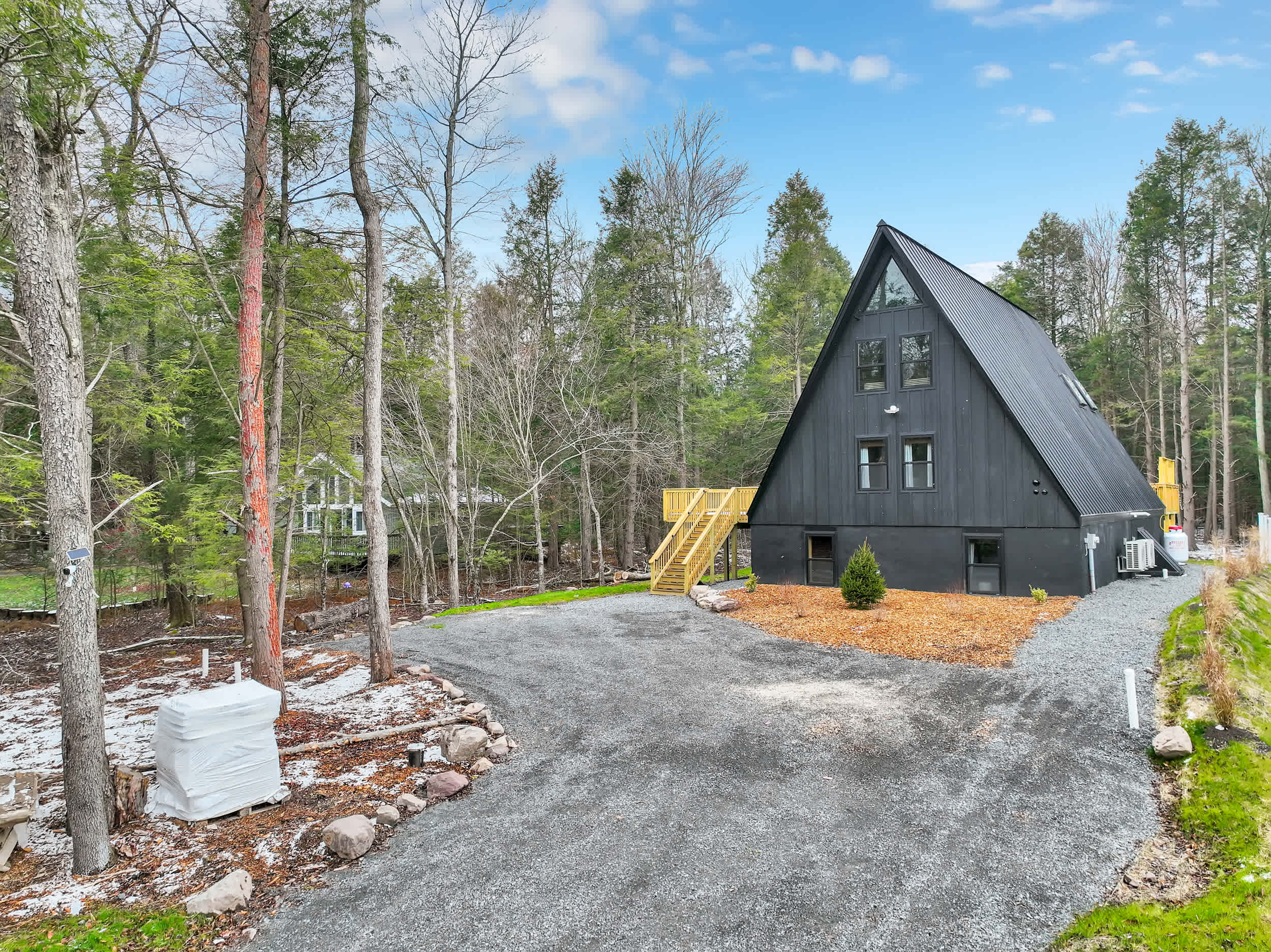 A-Frame Cabin | Hot Tub | Theater & Game Lounge