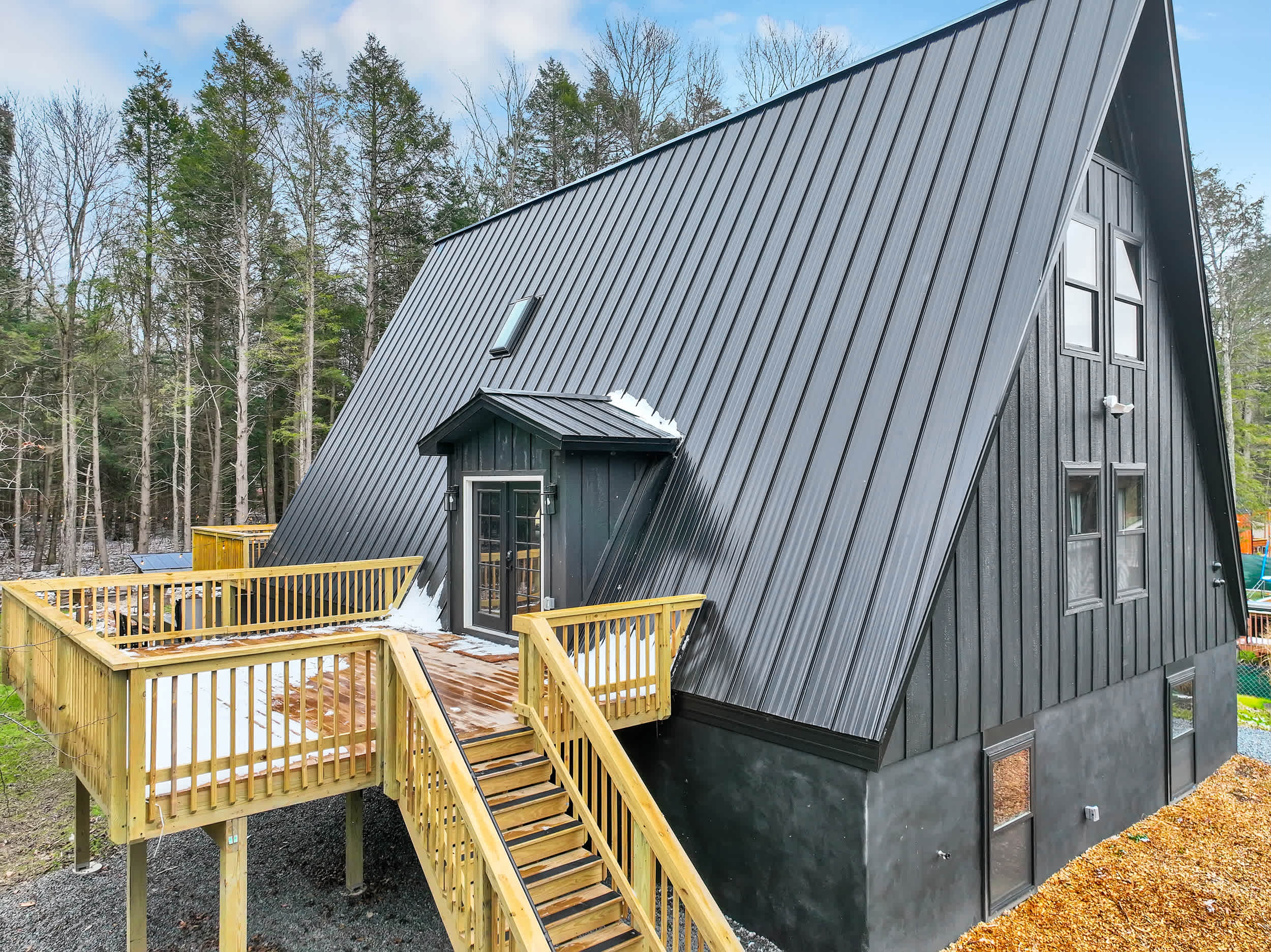 A-Frame Cabin | Hot Tub | Theater & Game Lounge