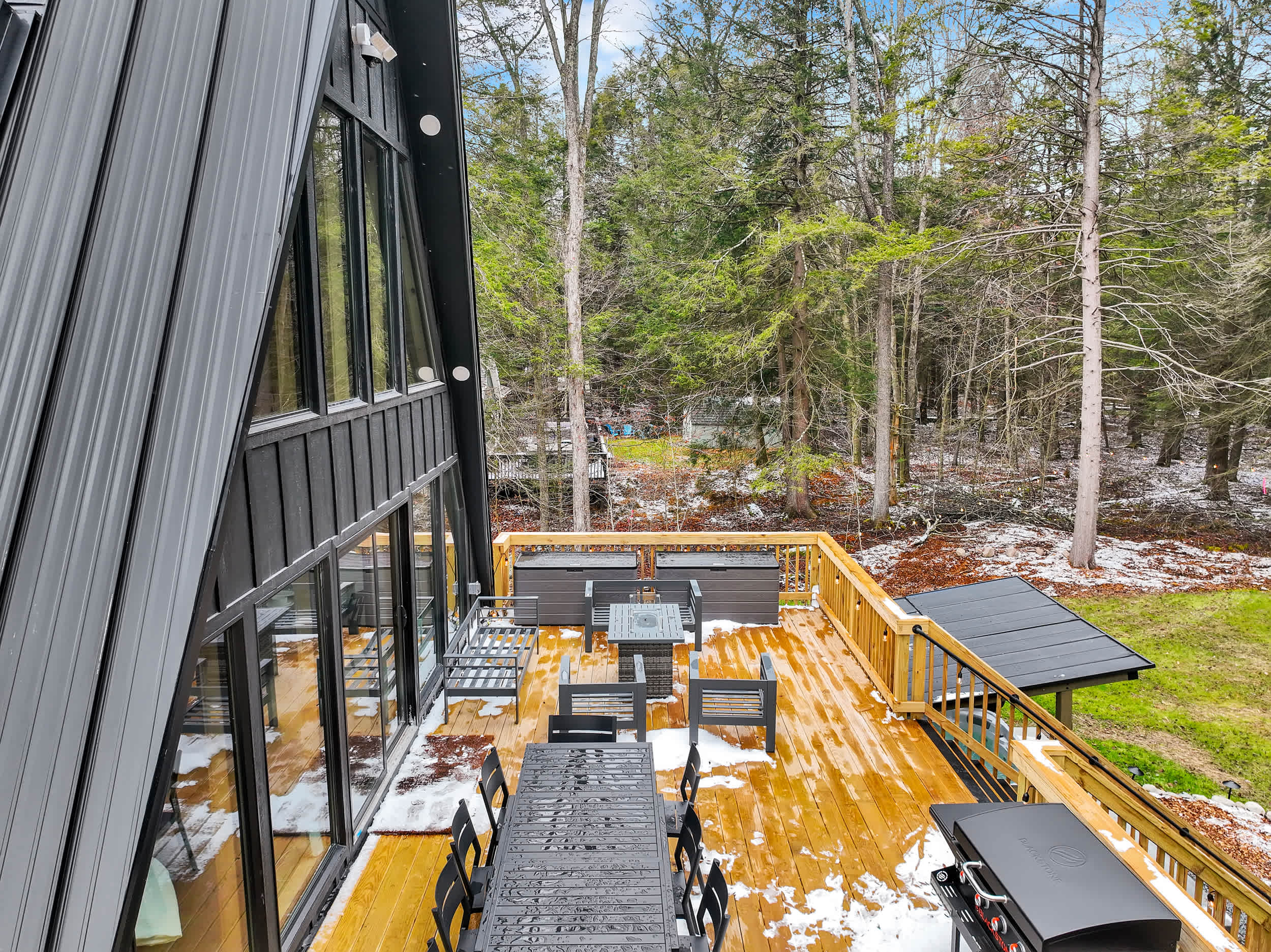 A-Frame Cabin | Hot Tub | Theater & Game Lounge