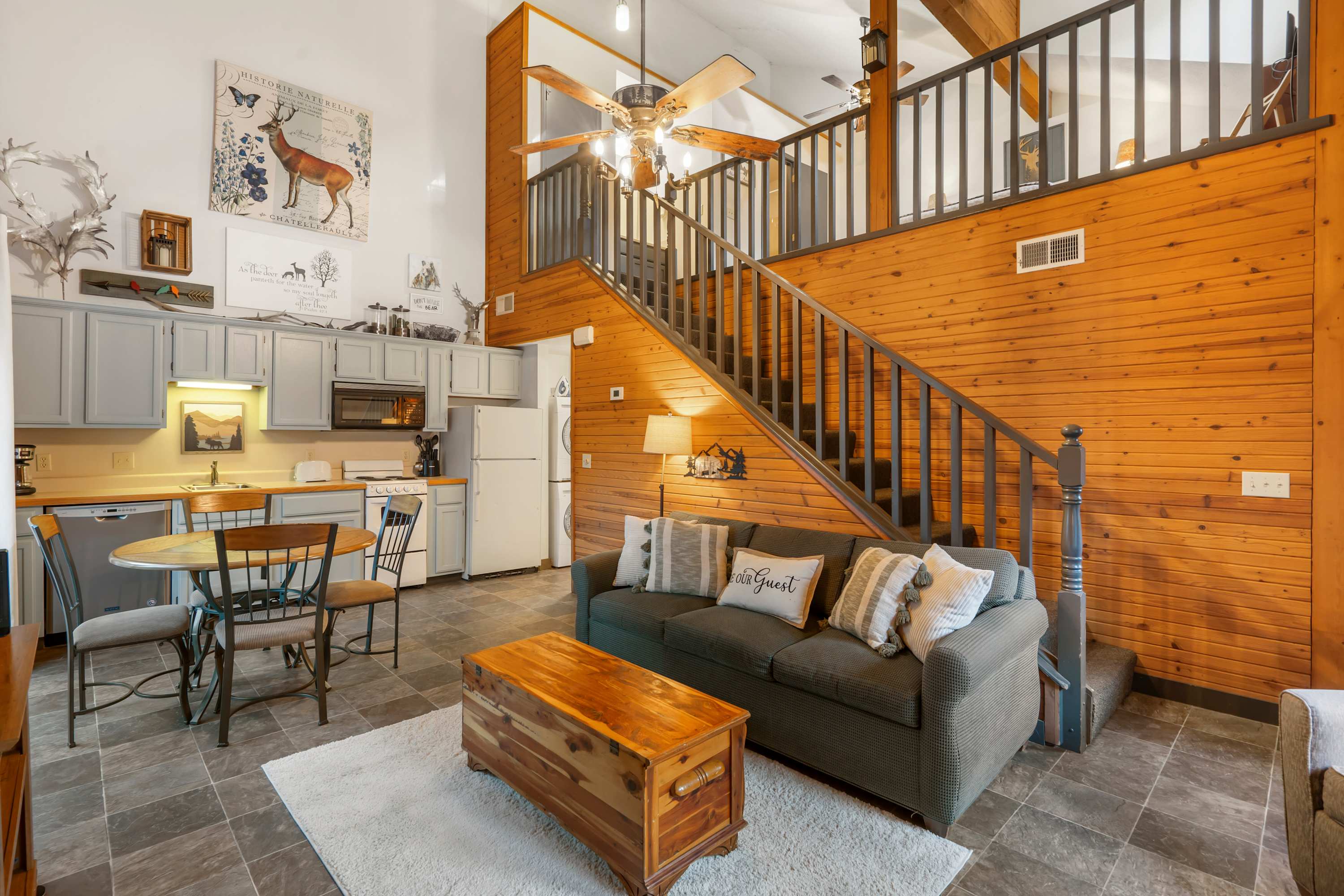 Enjoy the breezy, open flow of the main-level living spaces​