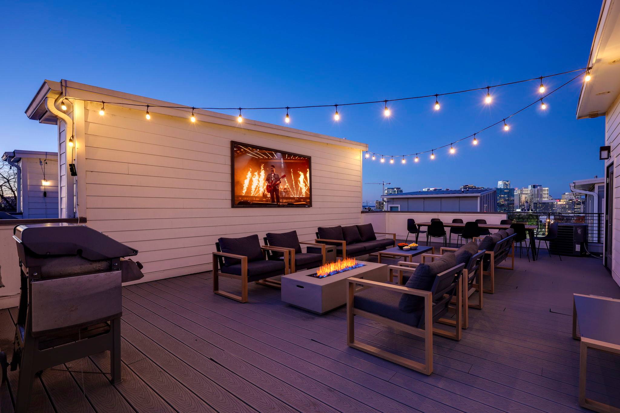 Luxury 3BR Condo | Gulch & Downtown Rooftop — Nashville, TN — vacation rental