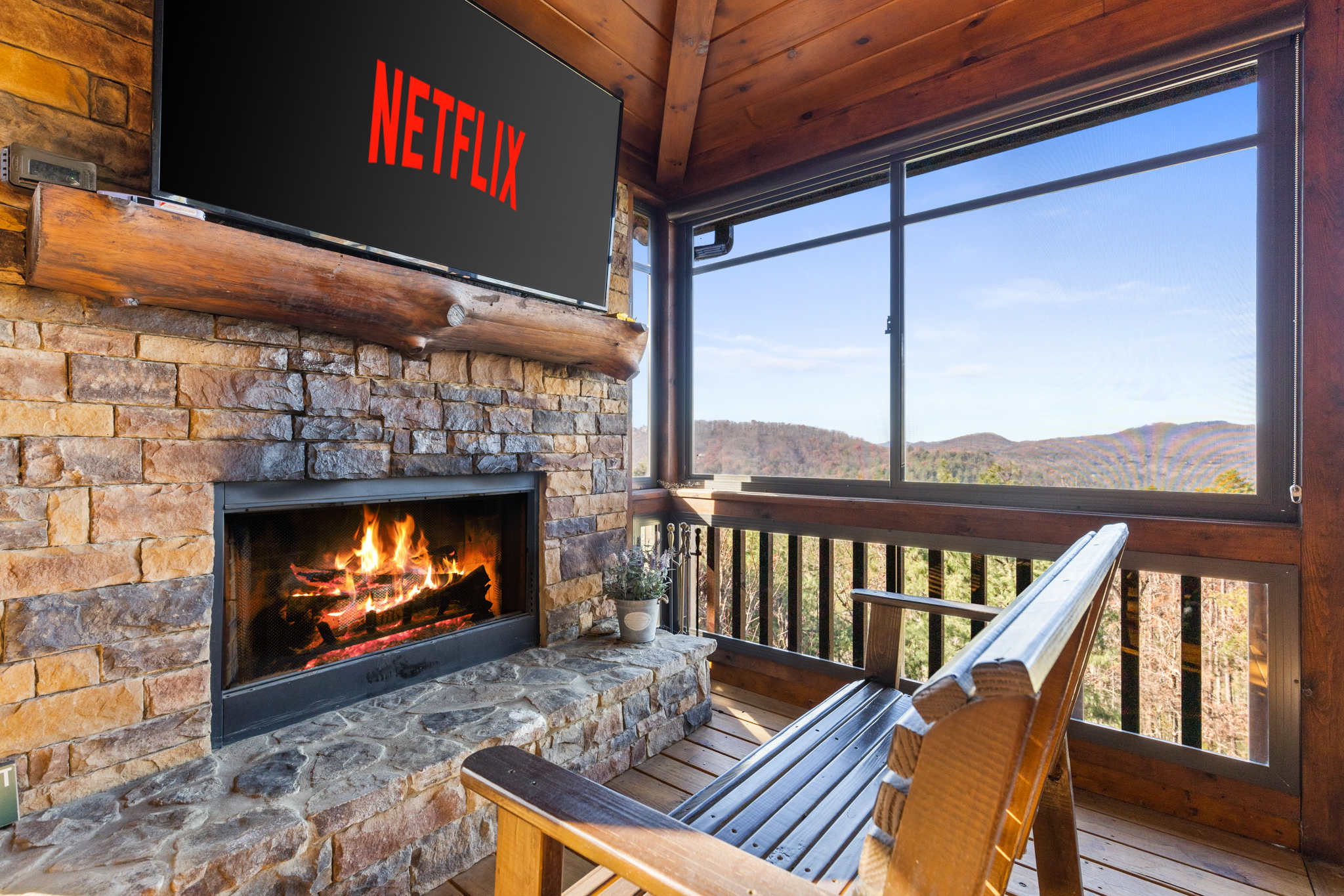 Family-Friendly Cabin: Hot Tub, Games & Views 3