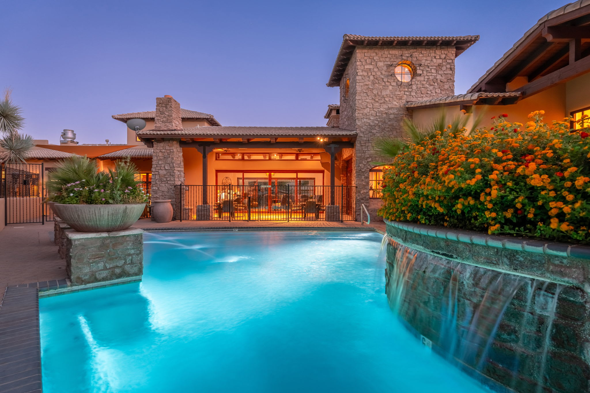 Clubhouse Pools | Rocks 103 in North Scottsdale, AZ by Luxus Vacation Properties