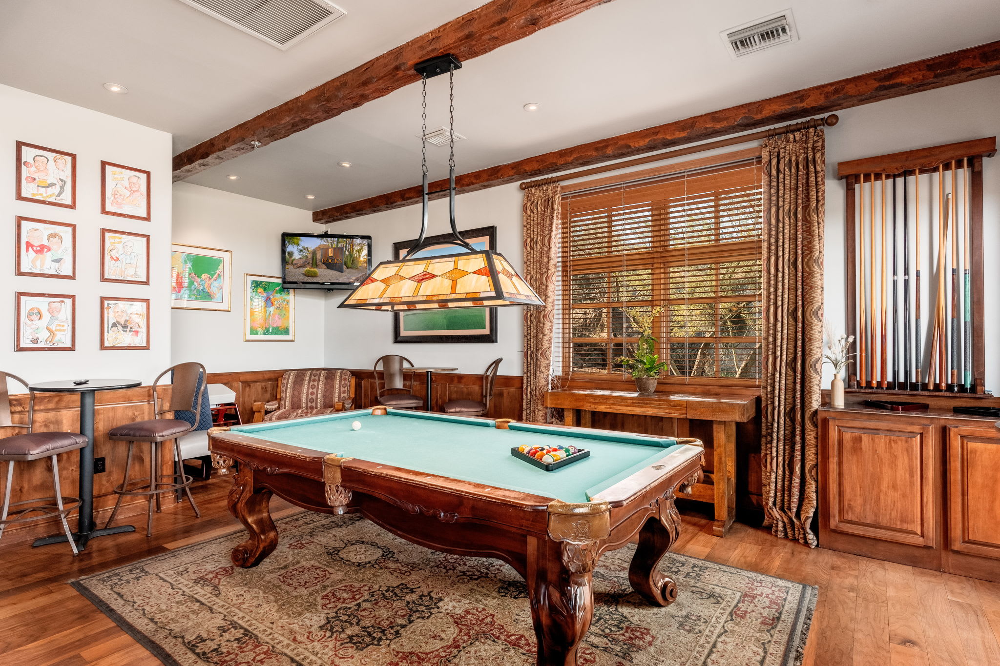 Billiards Room | Rocks 122 in North Scottsdale, AZ by Luxus Vacation Properties