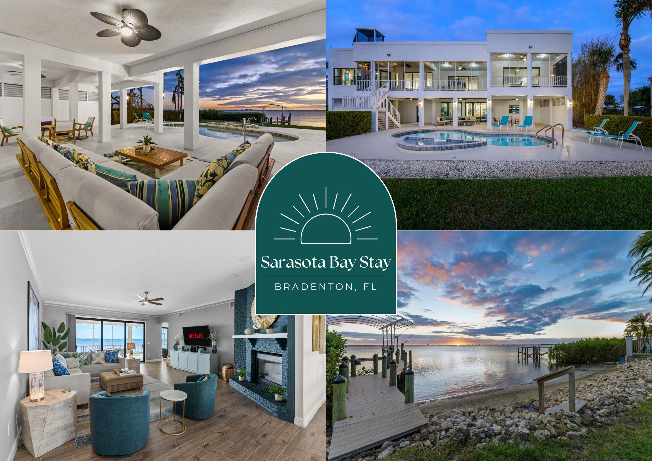 Luxury Beachfront Retreat~Pool~Game Room~Sleeps 16 — Bradenton, FL — vacation rental