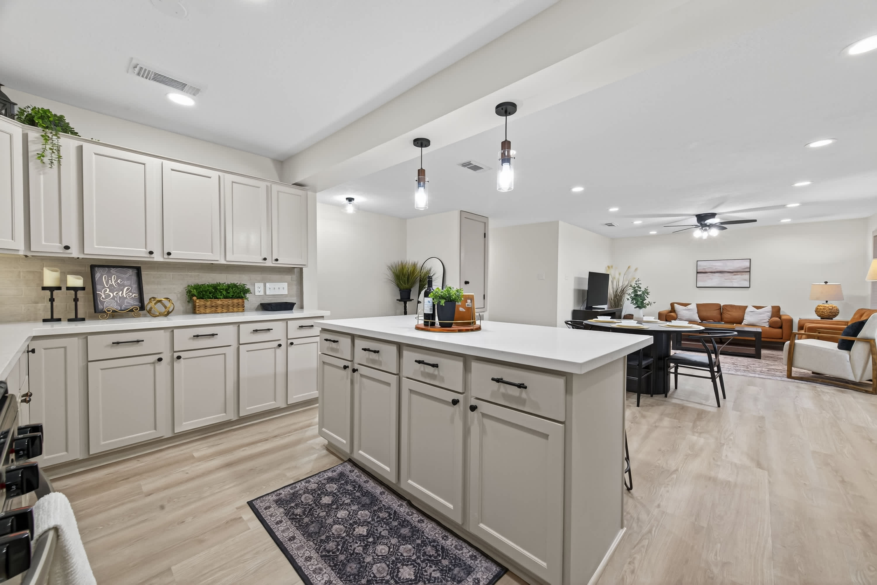 Modern 4BR Retreat w/ Private Backyard & BBQ