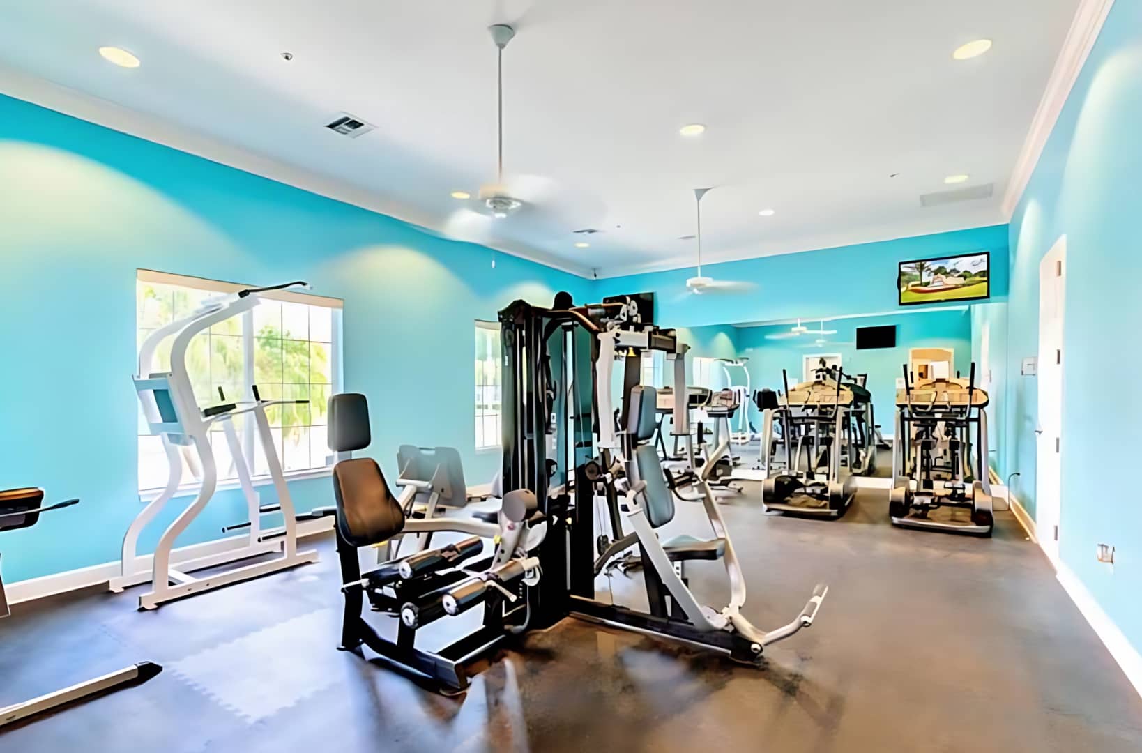 Fully Equipped Fitness Center With State-Of-The-Art Exercise Machines