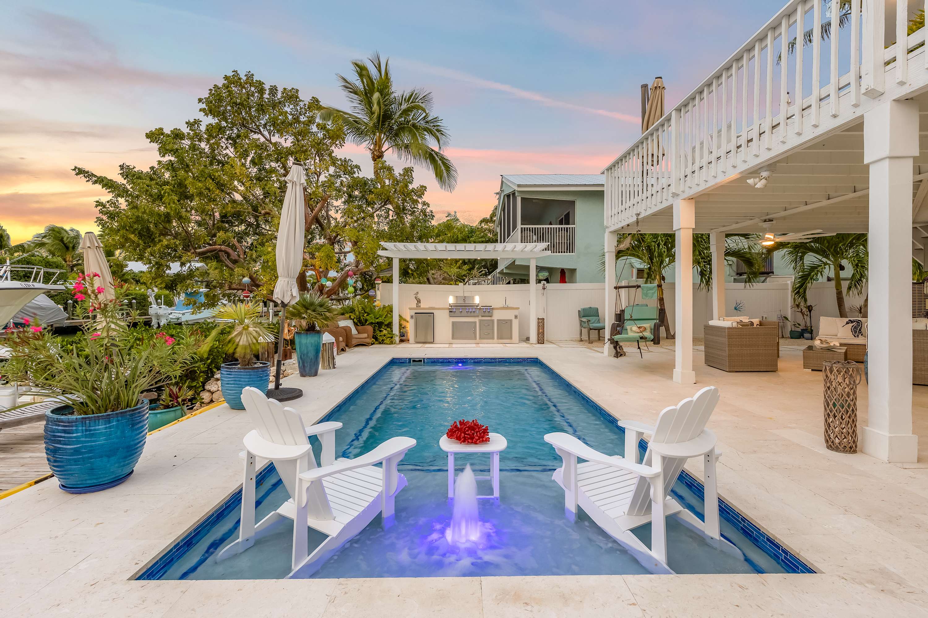 Charming House w/ Pool & Dock, Near Sombrero Beach — Marathon, FL — vacation rental