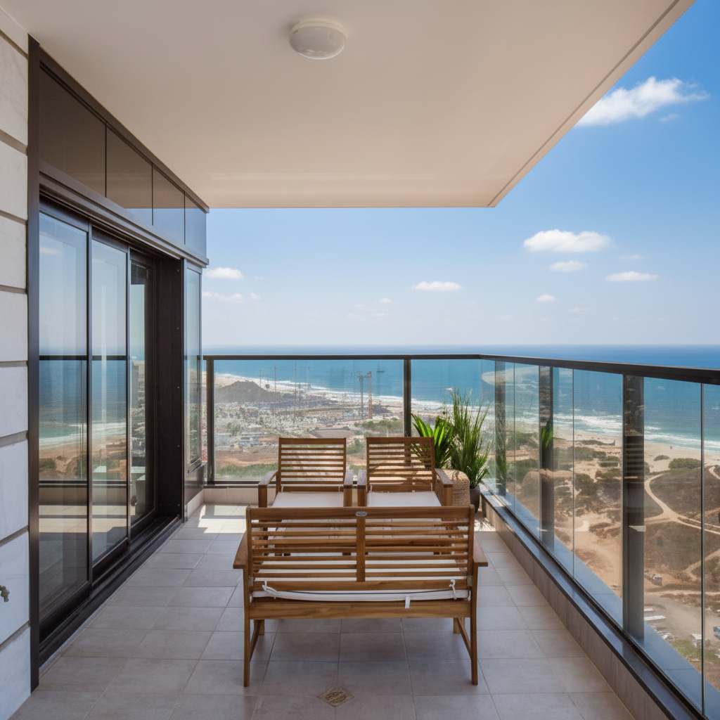 Magical 4BR APT With Panoramic Sea View | Mamad — Bat Yam, Center District — vacation rental