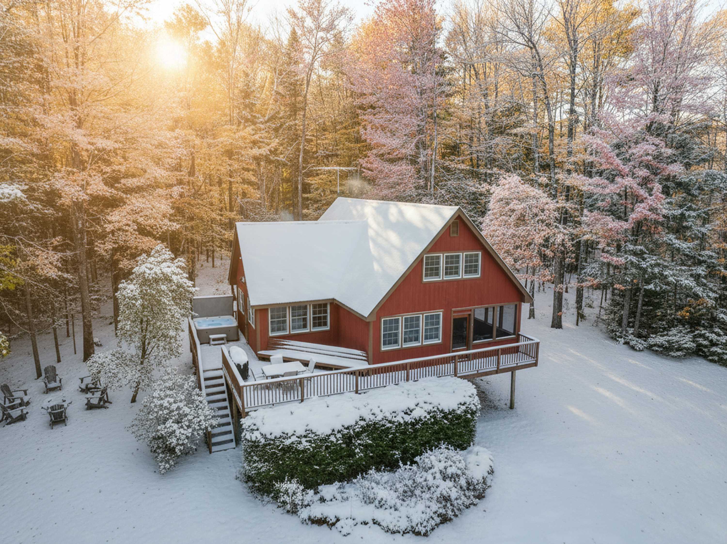 Red Hemlock Retreat Hot Tub Close To Mountains
